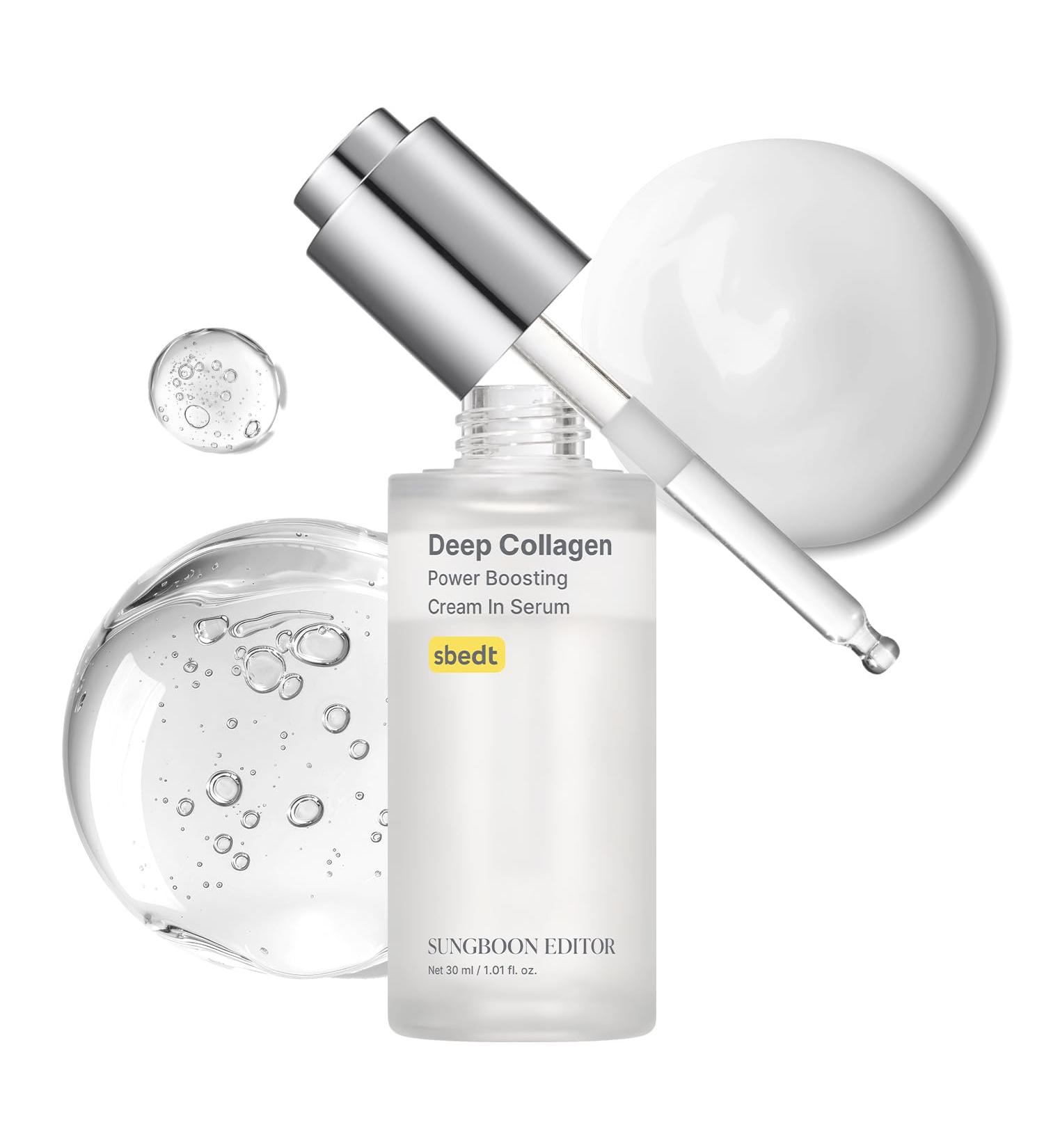Deep Collagen Anti-Wrinkle Serum | Firming Korean Facial Ampoule for Elasticity & Anti-Aging - Buy Online on GoSupps.com