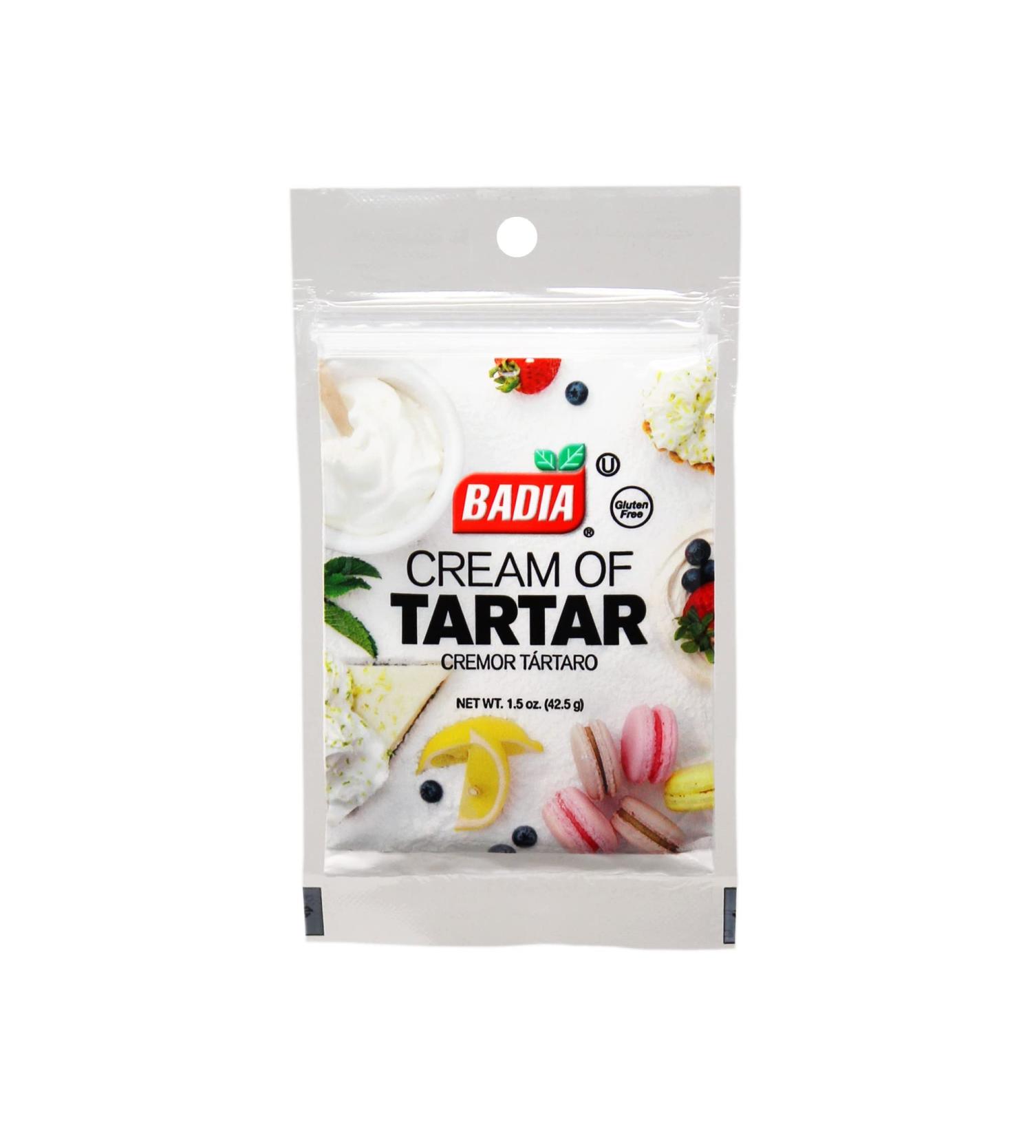 2 Bags Cream of Tartar Powder / Cremor de Tartaro Kosher 2x1.5oz EA