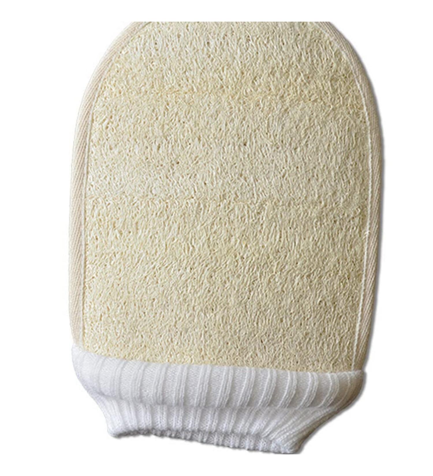 Exceart Luffa Shower Washing Gloves | Body Peeling & Bath Sponge | International Shipping - Buy Online on GoSupps.com