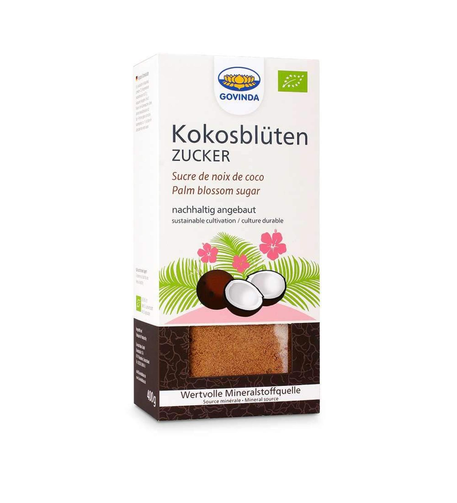 GOVINDA coconut blossom sugar 1 pack (1 x 430 g) 1 piece (1 pack)