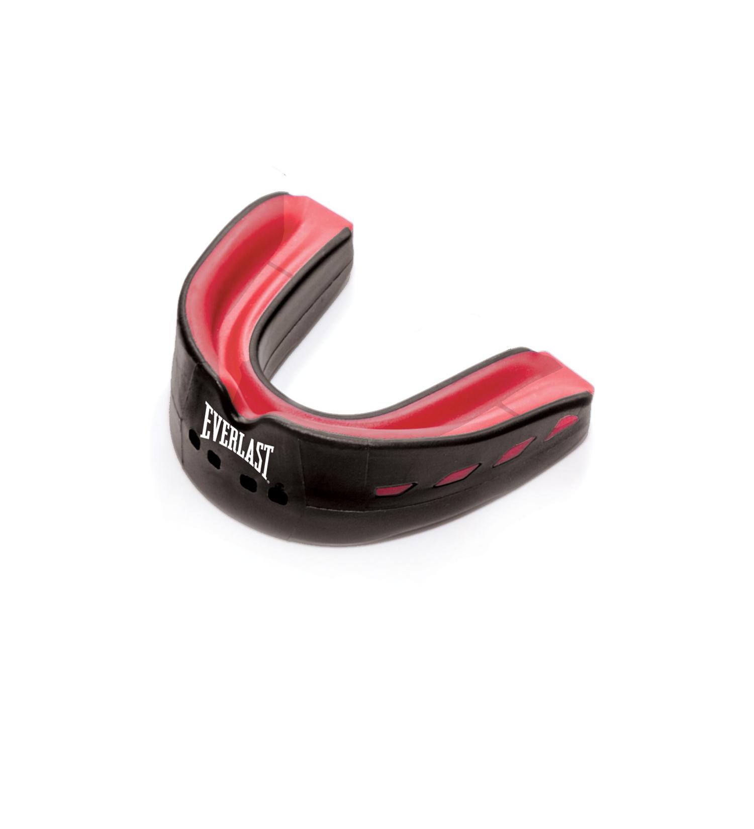 Everlast Evershield Double Mouthguard Black/Red