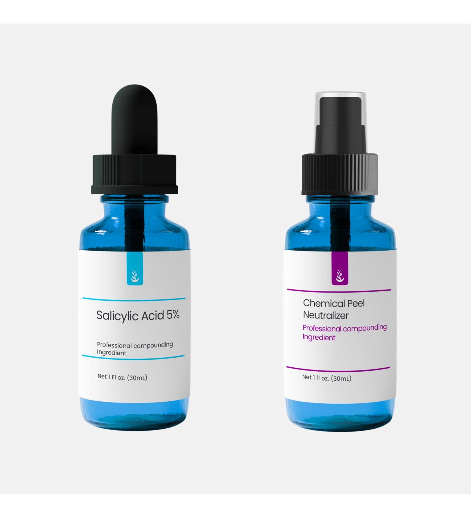 Buy Salicylic Acid 5% Solution & Neutralizer - Pure Original Ingredients Effective & Gentle Skin Care - International Shipping Available - Buy Online on GoSupps.com
