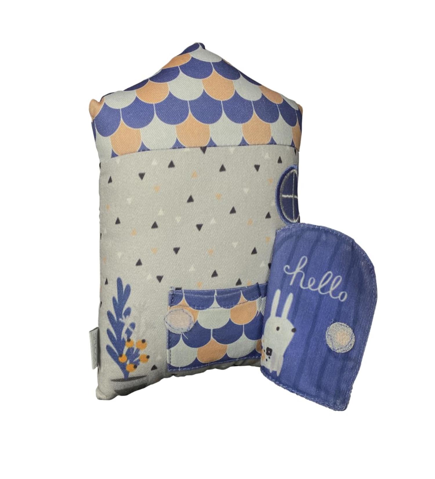 Splosh Navy Tooth Fairy House - Magical Pillow with Fairy Door for Lost Teeth, Perfect Gift for Kids and Toddlers - Buy Online on GoSupps.com