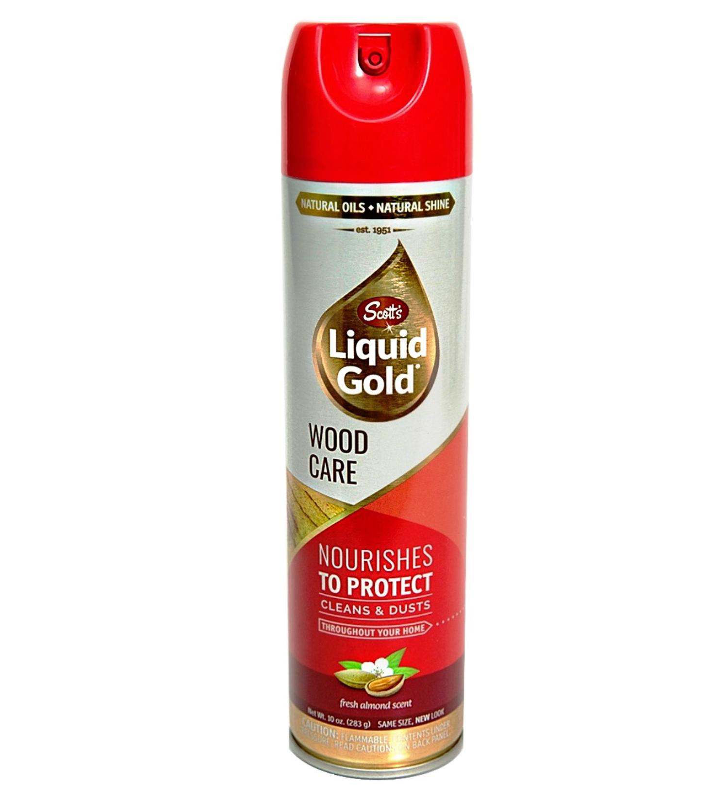 Scotts Liquid Gold A-10 Liquid Gold Aerosol Wood Care - 10 oz 10 Ounce (Pack of 1)