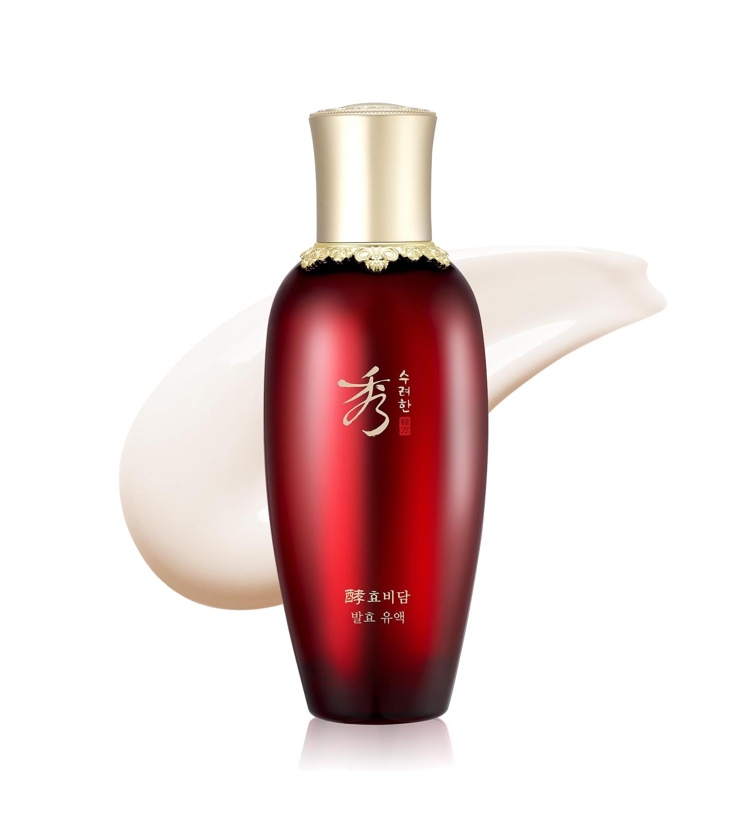 Sooryehan Hyobidam Fermented Emulsion 5.1fl oz - Korean Skin Care Moisturizer with Wild Ginseng by LG Beauty - Nourishing & Hydrating Face Cream - Buy Online on GoSupps.com