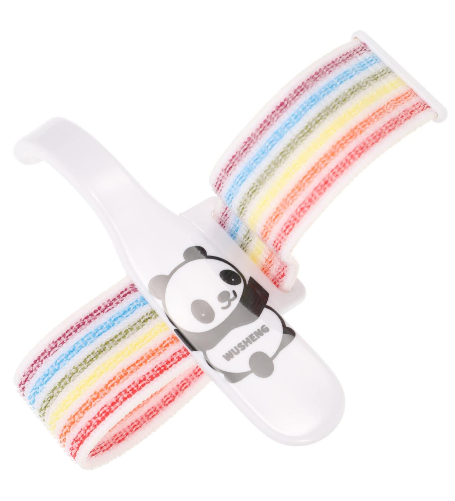 Lurrose Anti-Hook Wrist Brace Students Pens Corrector Writing Trainer Kids Tools Double Layer Fineknit Nylon Colorful 10.5X7X3.5CM - Buy Online on GoSupps.com