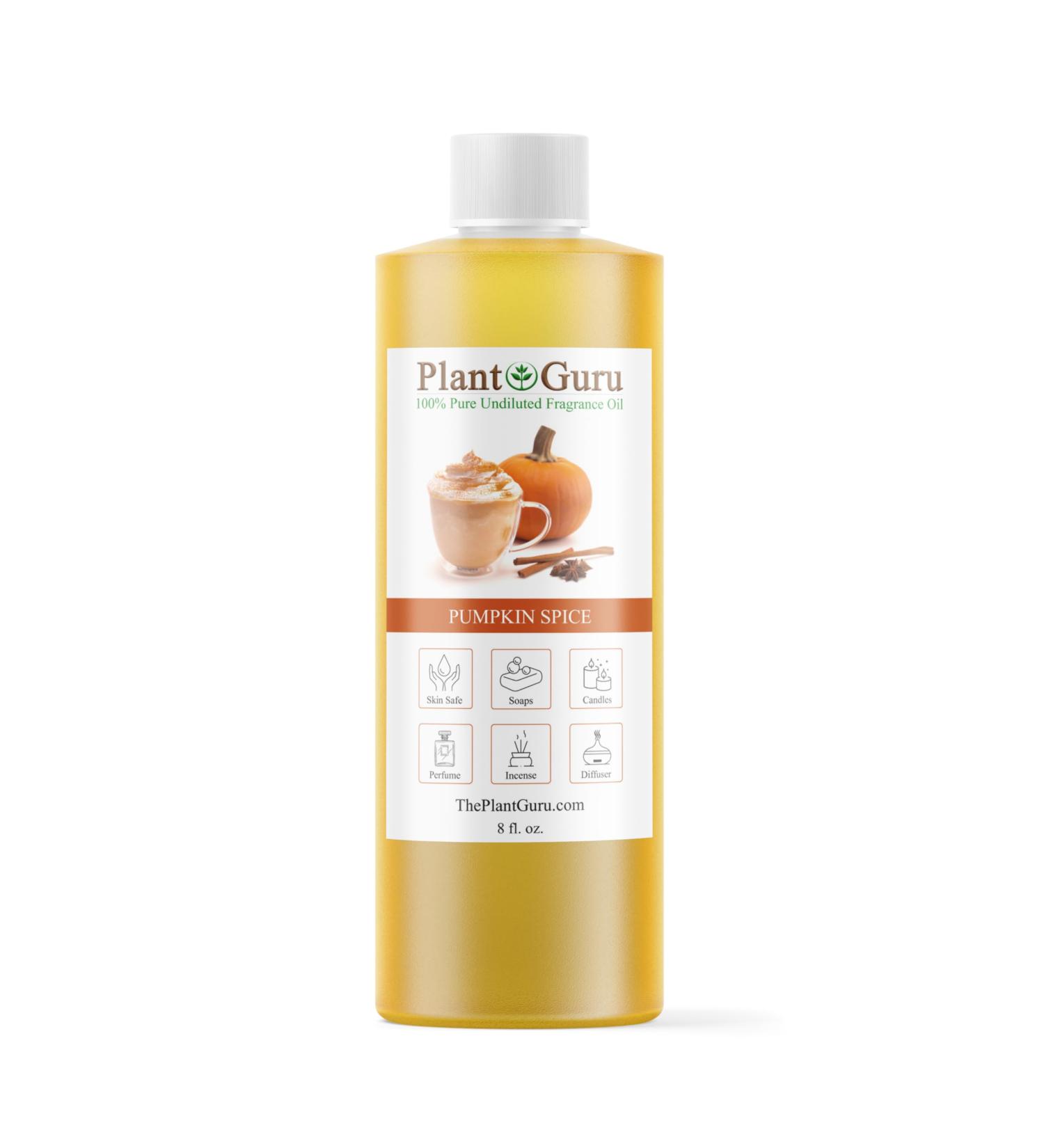 Pumpkin Spice Fragrance Oil 8 fl. oz. | Ideal for DIY Soap Making Candles & Aromatherapy - Buy Online on GoSupps.com