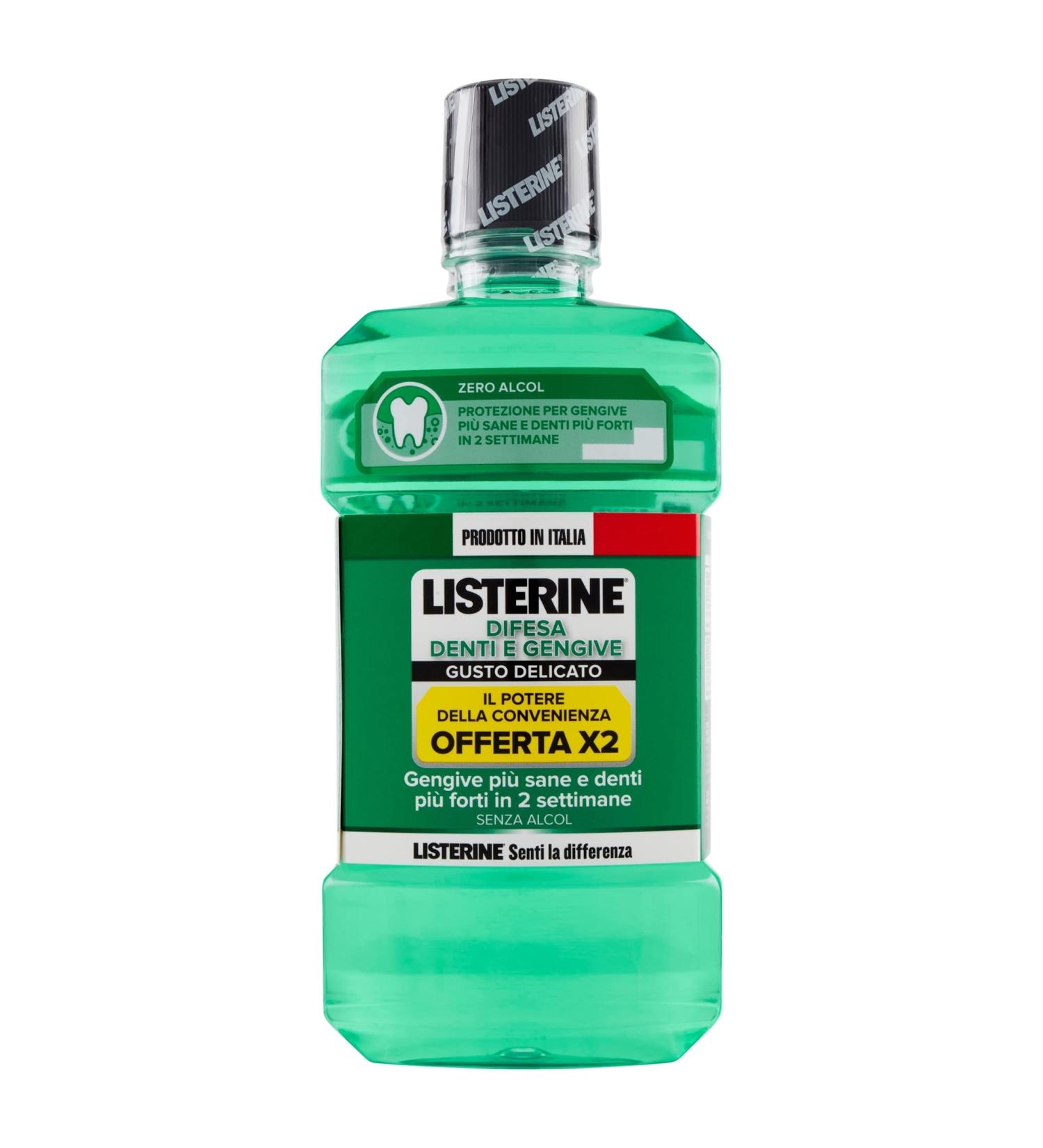 Listerine denti & gums 2x500ml