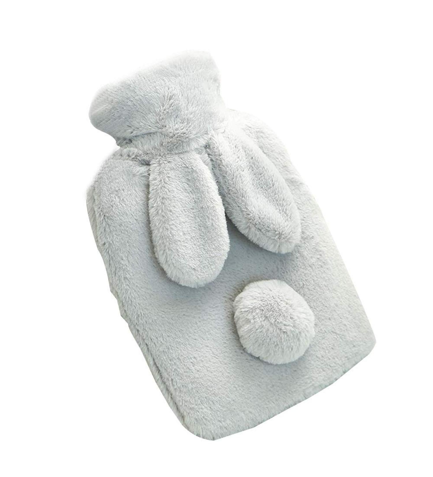 Maie's Long-Lasting Heat Bag Warmer | Water Bottle with Rabbit Tube Cover | Ideal Household Handwarmer - Buy Online on GoSupps.com