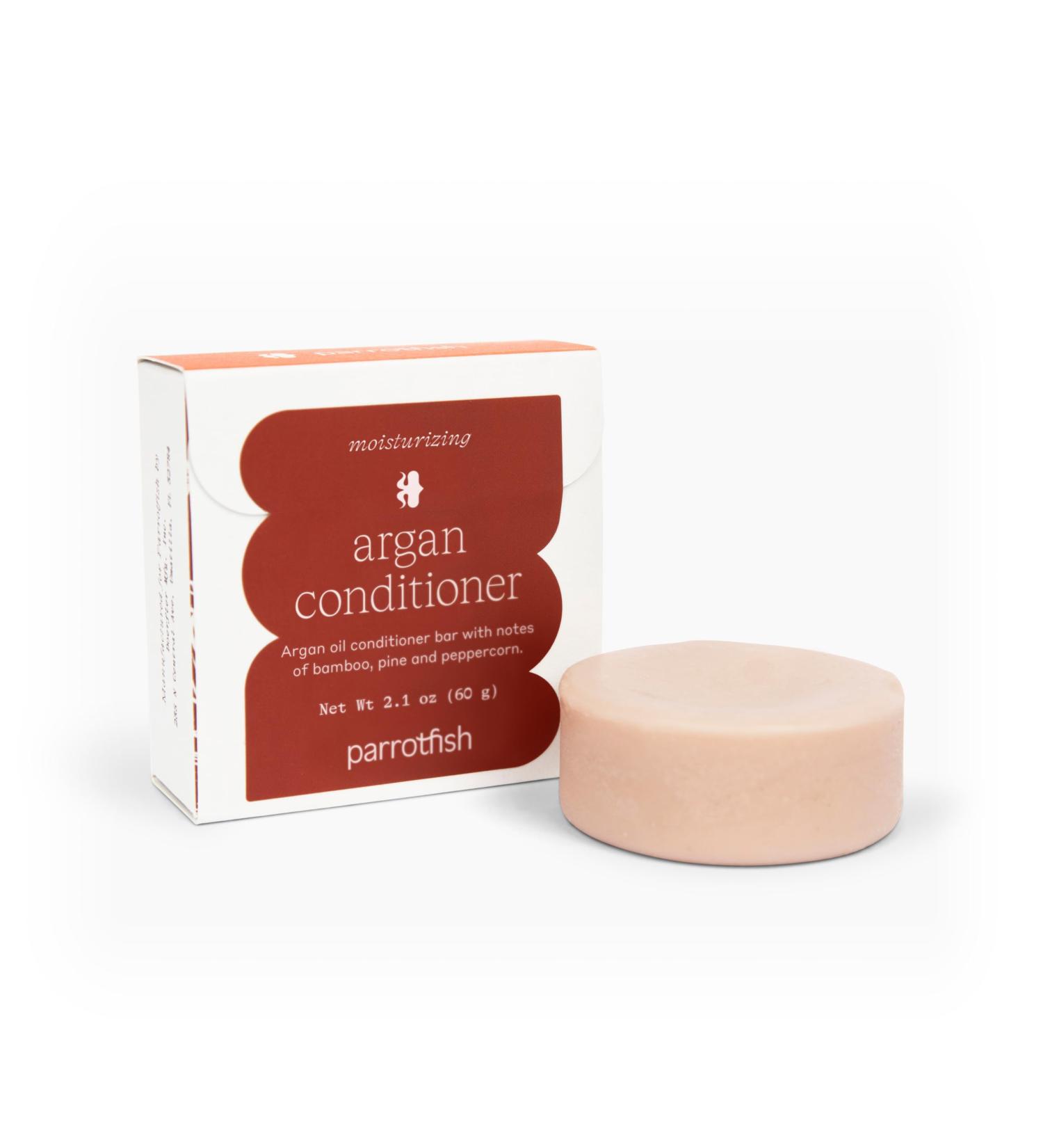Parrotfish Argan Conditioner Bar | Vegan Moisturizer for Colored Hair | USA Made - Buy Online on GoSupps.com