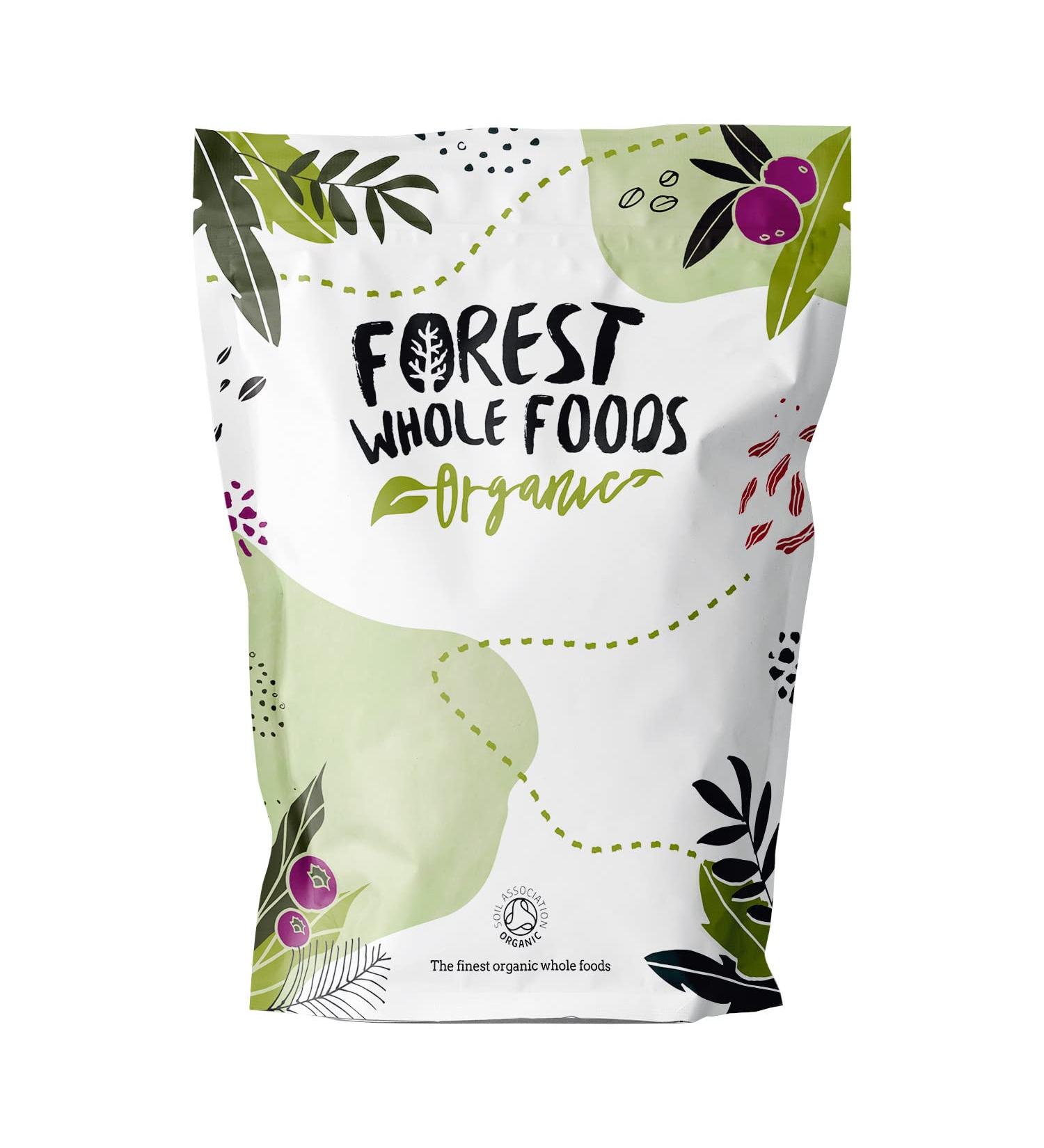 Forest Whole Foods Organic Turmeric Powder (500g) 500.00 g (Pack of 1)