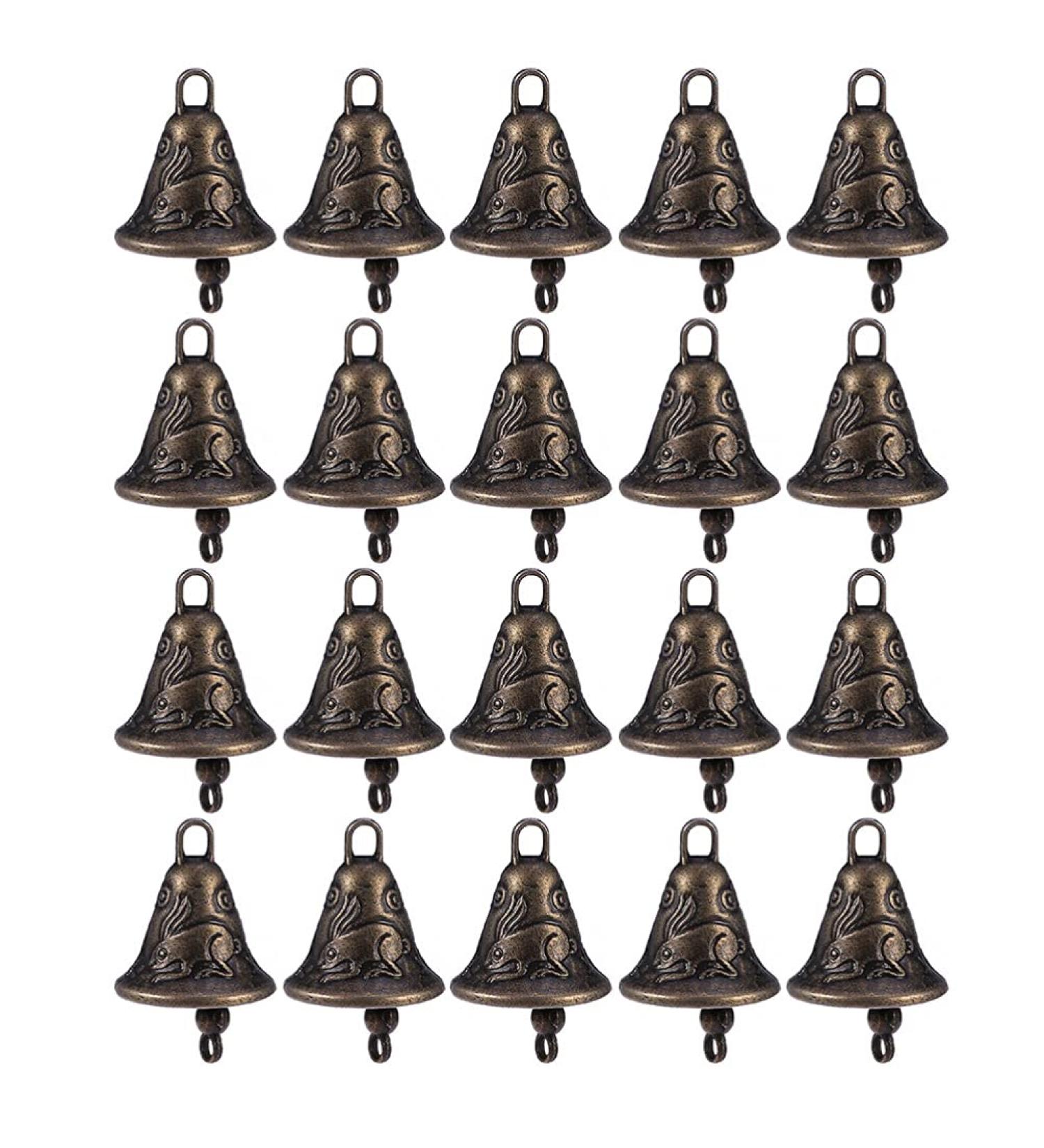 DOITOOL 20Pcs Cow Horse Grazing Bells Sheep Cattle Goat Bells Vintage Craft Bells Farm Animal Bells Pet Collar Bell Noisemaker Rustic Jingle Bell Farming Accessories Random Style - Buy Online on GoSupps.com