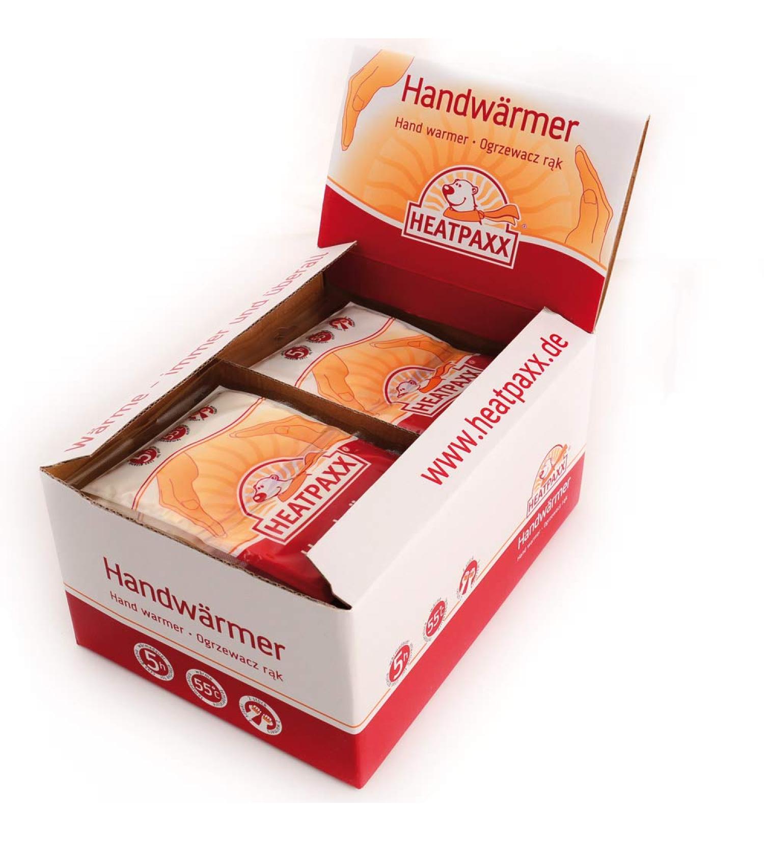 Heatpaxx Handwarmer | Extra Warm Pocket Warmers - Perfect for Raynaud Syndrome | 5 10 15 or 40 Pairs - Ideal for On-The-Go - Buy Online on GoSupps.com