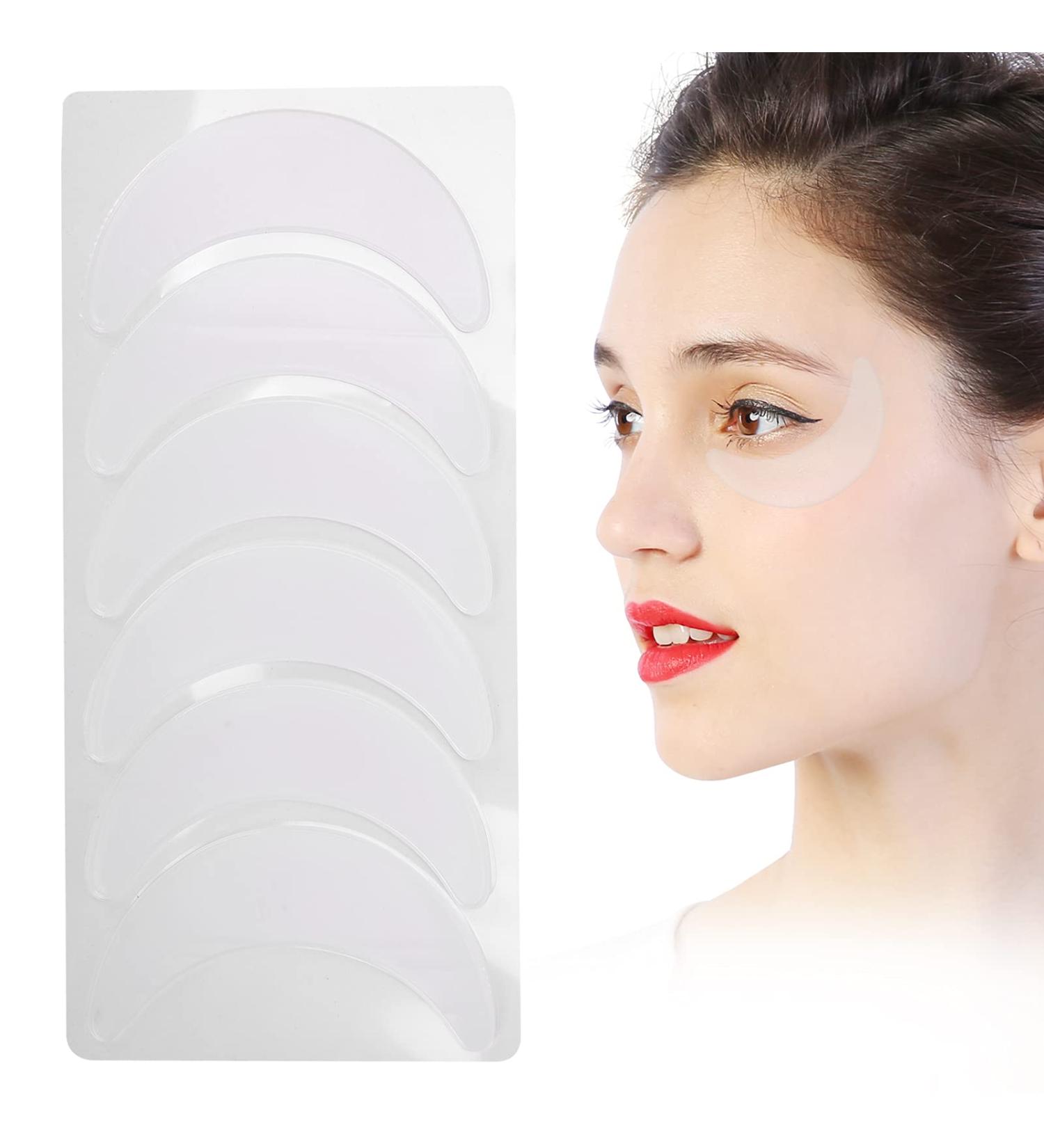 6 Reusable Silicone Eye Fold Patches - Anti-Wrinkle Anti-Aging Eye Pads for Smooth Fine Lines - International Shipping Available - Buy Online on GoSupps.com