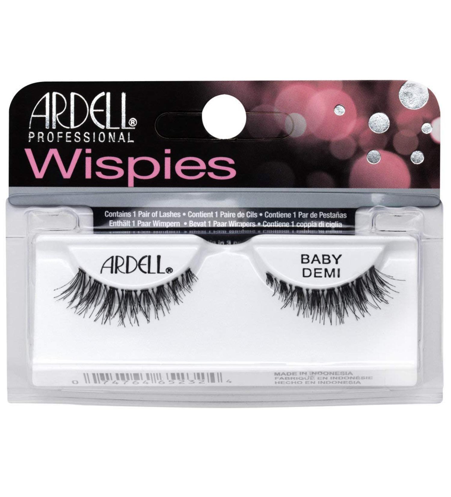 (3 Pack) ARDELL False Eyelashes - BABY DEMI Wispies Black