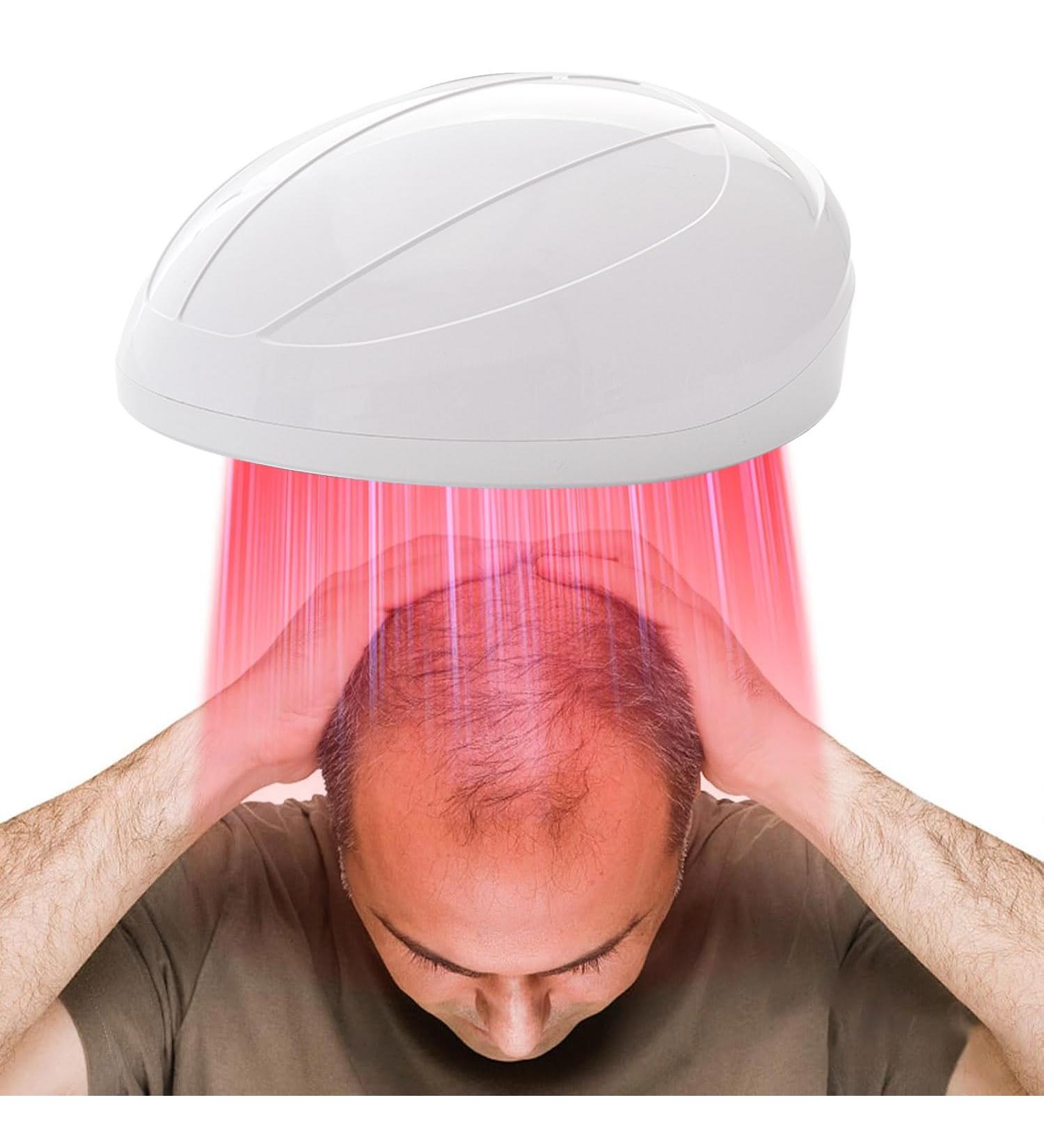 Mavdecll Wireless Hair Growth Cap Red Light Therapy Helmet for Hair Regrowth 210 LLLT 650nm Hair Loss Treatment for Men and Women - Buy Online on GoSupps.com