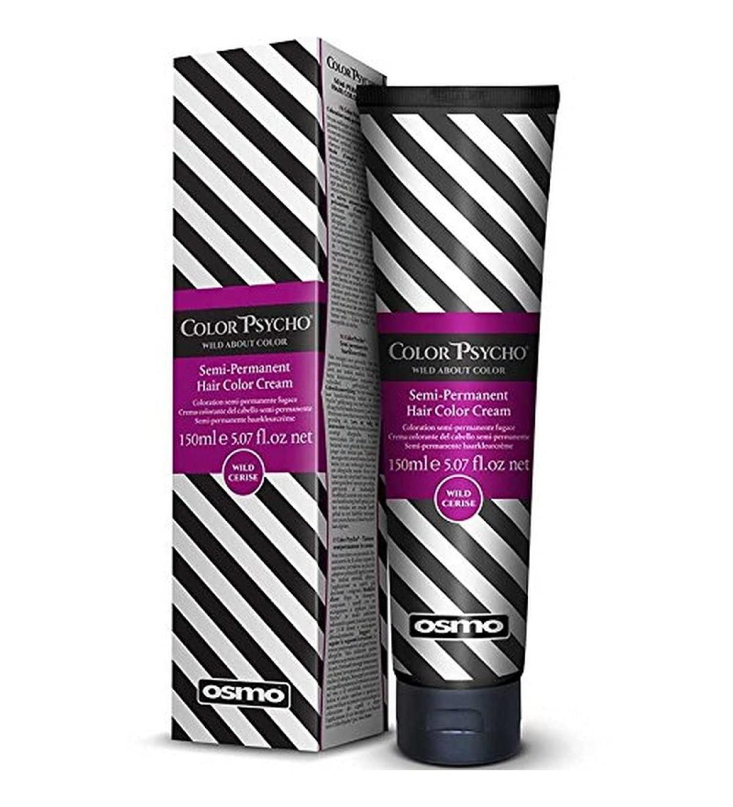 Color Psycho Tamer Semi-Permanent Hair Color Cream Wild Cerise 150 ml