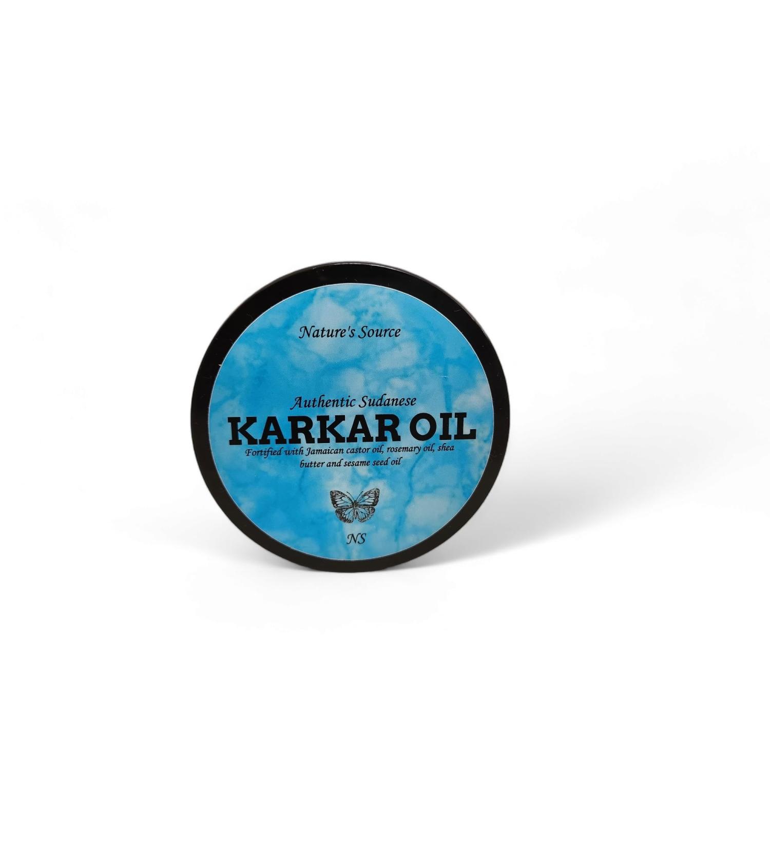 480ML Authentic Sudanese Karkar Hair Cream fortified with Jamaican Black Castor Oil Shea Butter Sesame Seed Oil and Rosemary Oil - Buy Online on GoSupps.com