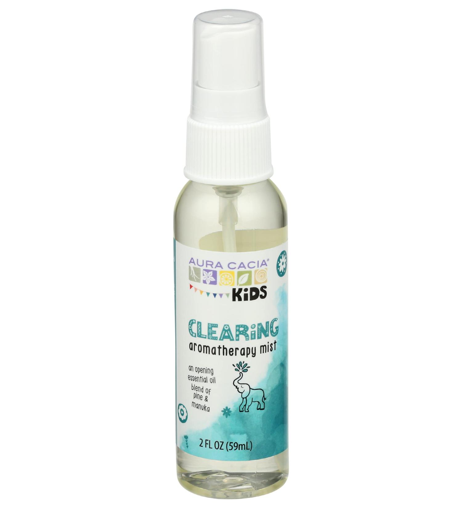 Aura Cacia Kids Clearing Aromatherapy Mist 2 fl oz - Natural Relief for Kids - Buy Online on GoSupps.com
