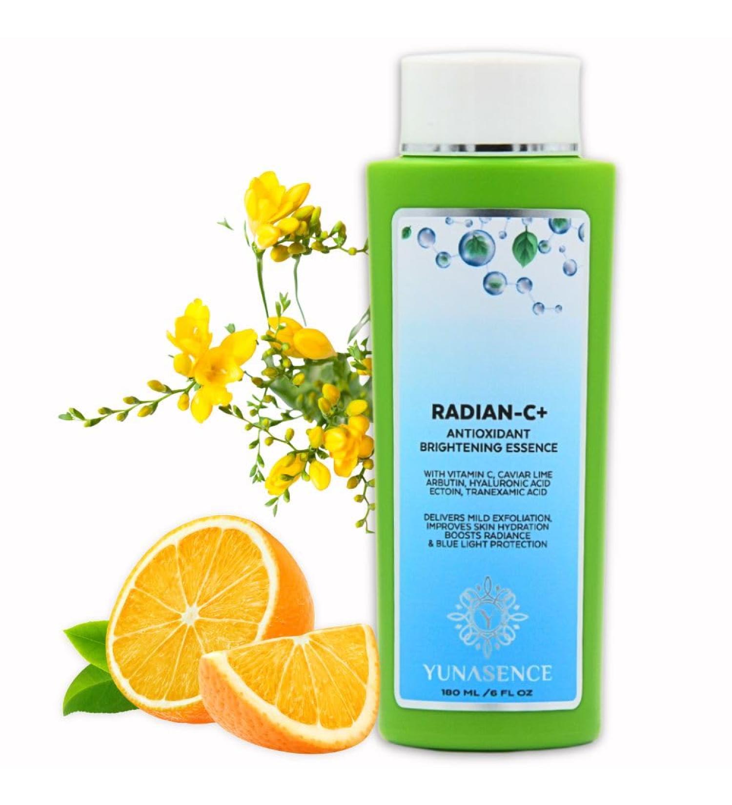 Radian-C+ Antioxidant Brightening Essence Toner - Brighten & Defend Skin with Vitamin C Alpha-Arbutin & Niacinamide - International Shipping Available - Buy Online on GoSupps.com