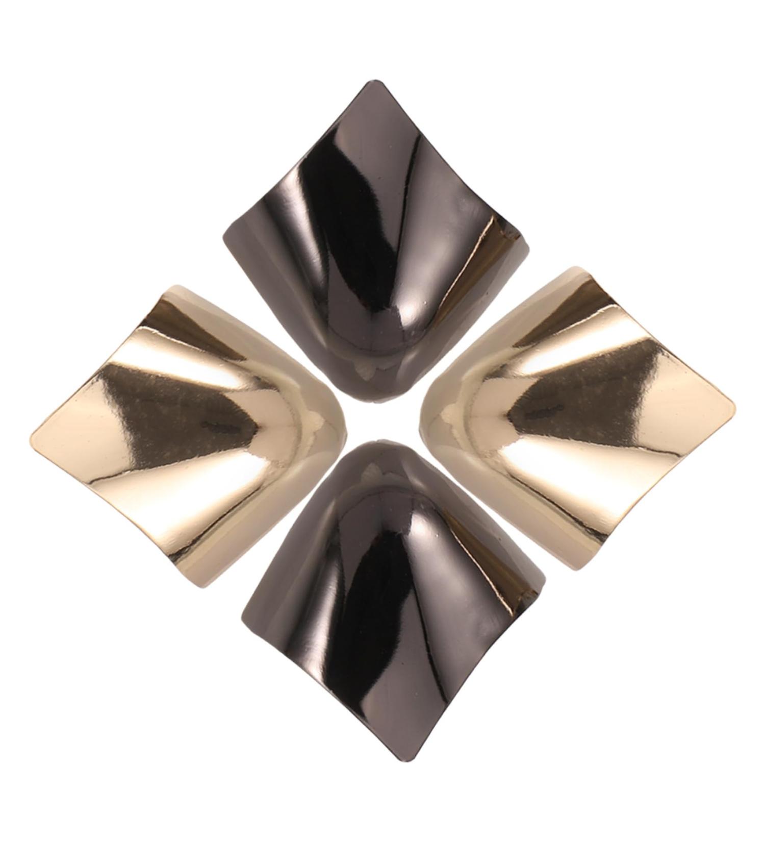 2 Pairs Toe Protector & Heel Caps for High Heels - Steel Shoe Repair Tips & Covers - Buy Online on GoSupps.com