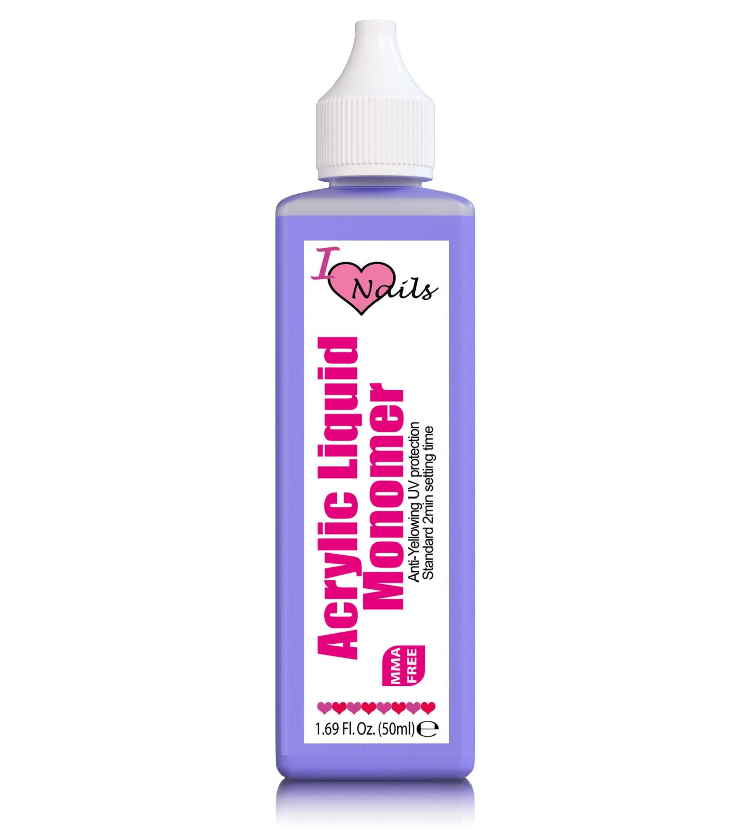 Acrylic Liquid Anti-Yellowing UV Sun Block Nail Monomer Salon Nails 50ml