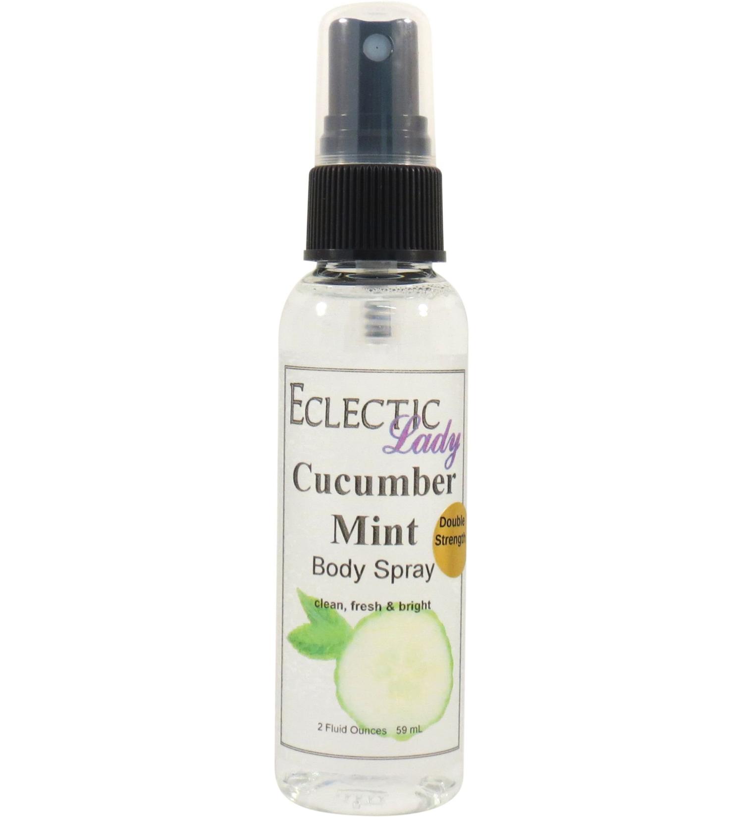 Cucumber Mint Body Spray (Double Strength) 2 ounces Body Mist for Women with Clean Light & Gentle Fragrance Long Lasting Perfume with Comforting Scent for Men & Women Cologne with Soft Subtle 2 Fluid Ounces (Double Strength) - Buy Online on GoSupps.com