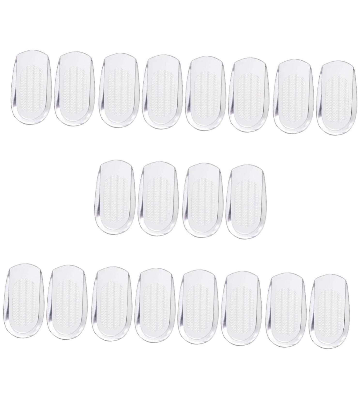 Gatuida 10 Pairs Heel Pads - Gel Heel Liners & Cushions for Men & Women | Non-Slip Shoe Heel Grips & Inserts for Ultimate Comfort - Buy Online on GoSupps.com