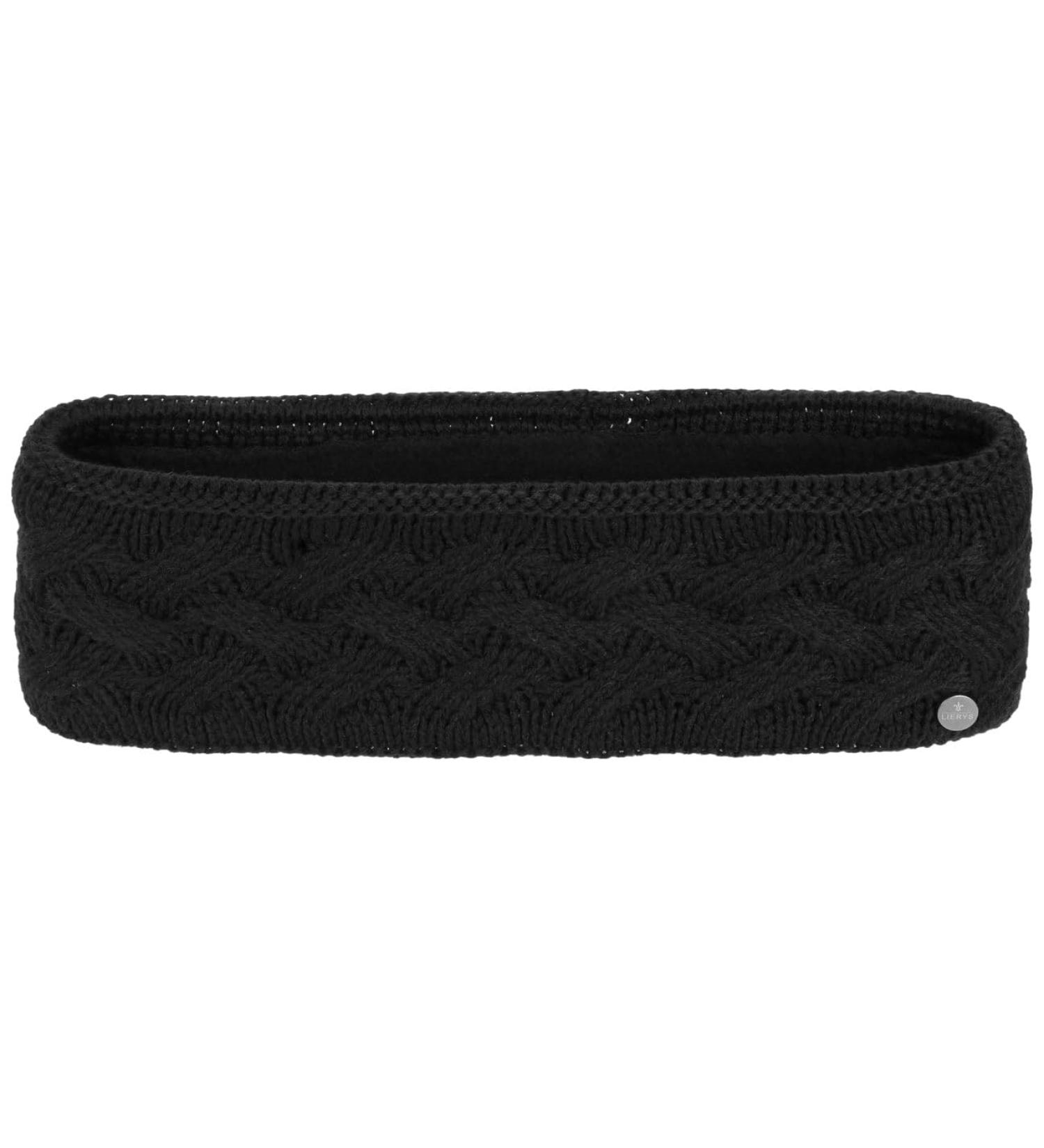 Liery's Women's Fist Headband - Wool 55-60 cm Fleece Lining Braided Knit Made in Germany - Autumn/Winter Collection (48 Pieces) - Buy Online on GoSupps.com