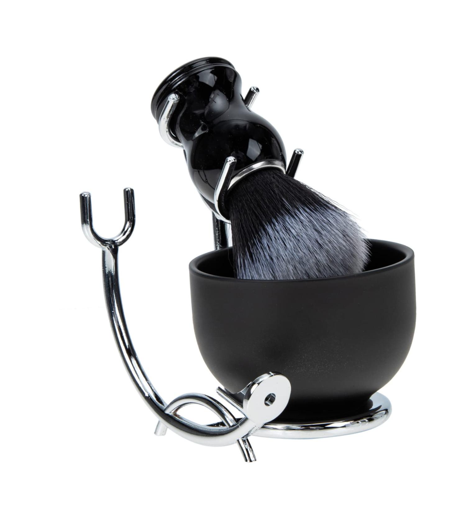 Skisuno Men's Shaving Set - Razor Brush & Foam - Ultimate Hair Care Kit for Smooth Shaving - Buy Online on GoSupps.com