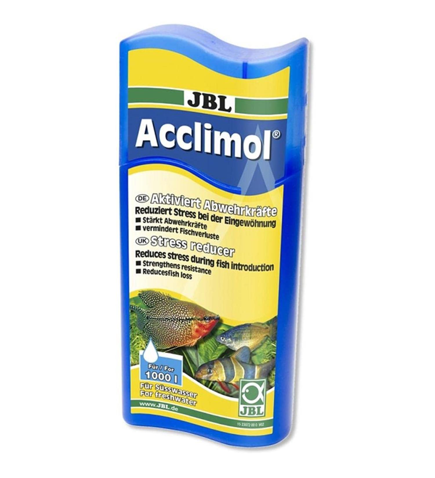 JBL Acclimol Water Conditioner 250 ml - Best for Freshwater Aquariums | Fish Acclimation Solution - Buy Online on GoSupps.com