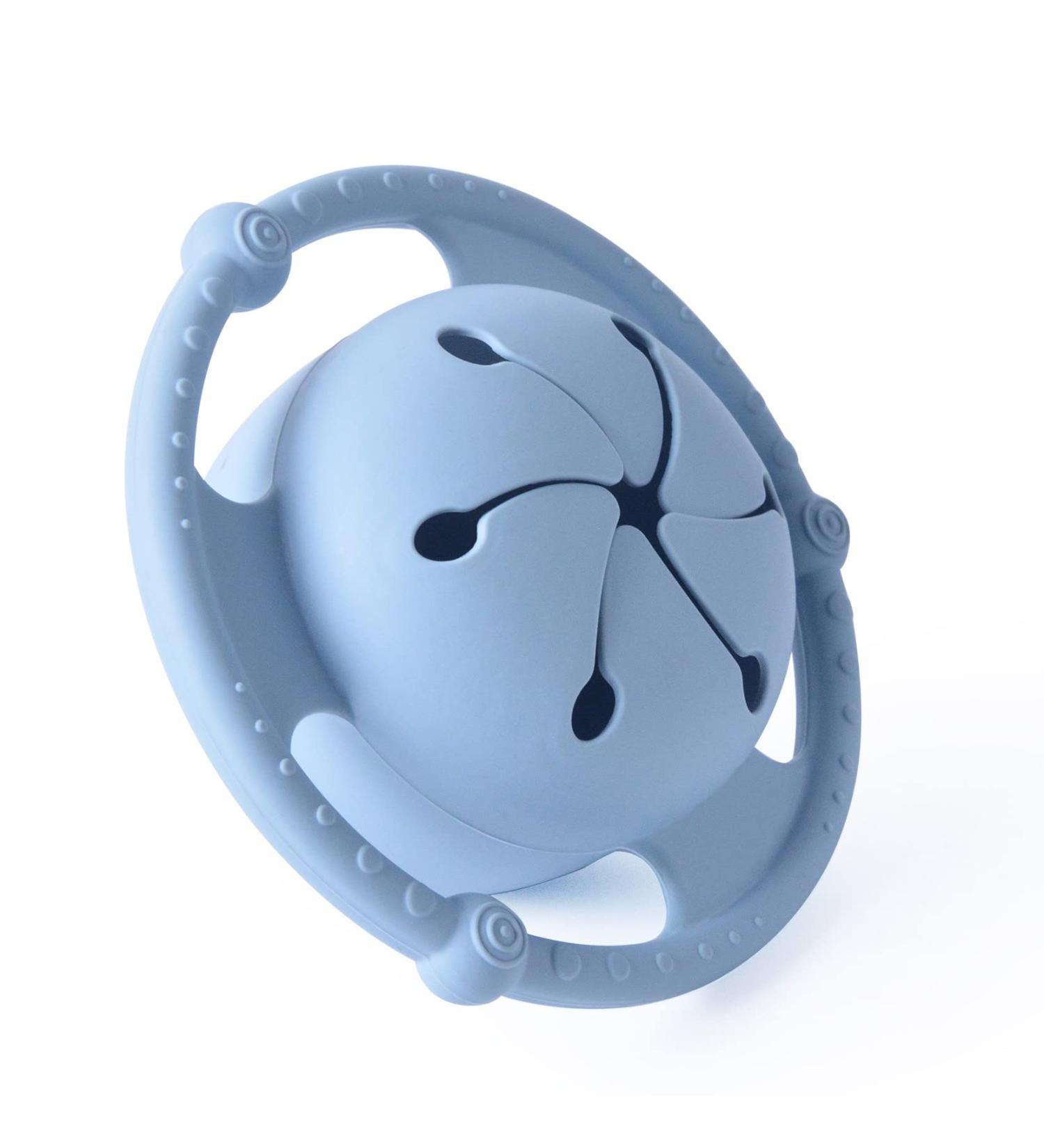 HOTABLE UFO Silicone Baby Snack Cup - Spill-Proof Toddler Container (Blue) - Buy Online on GoSupps.com