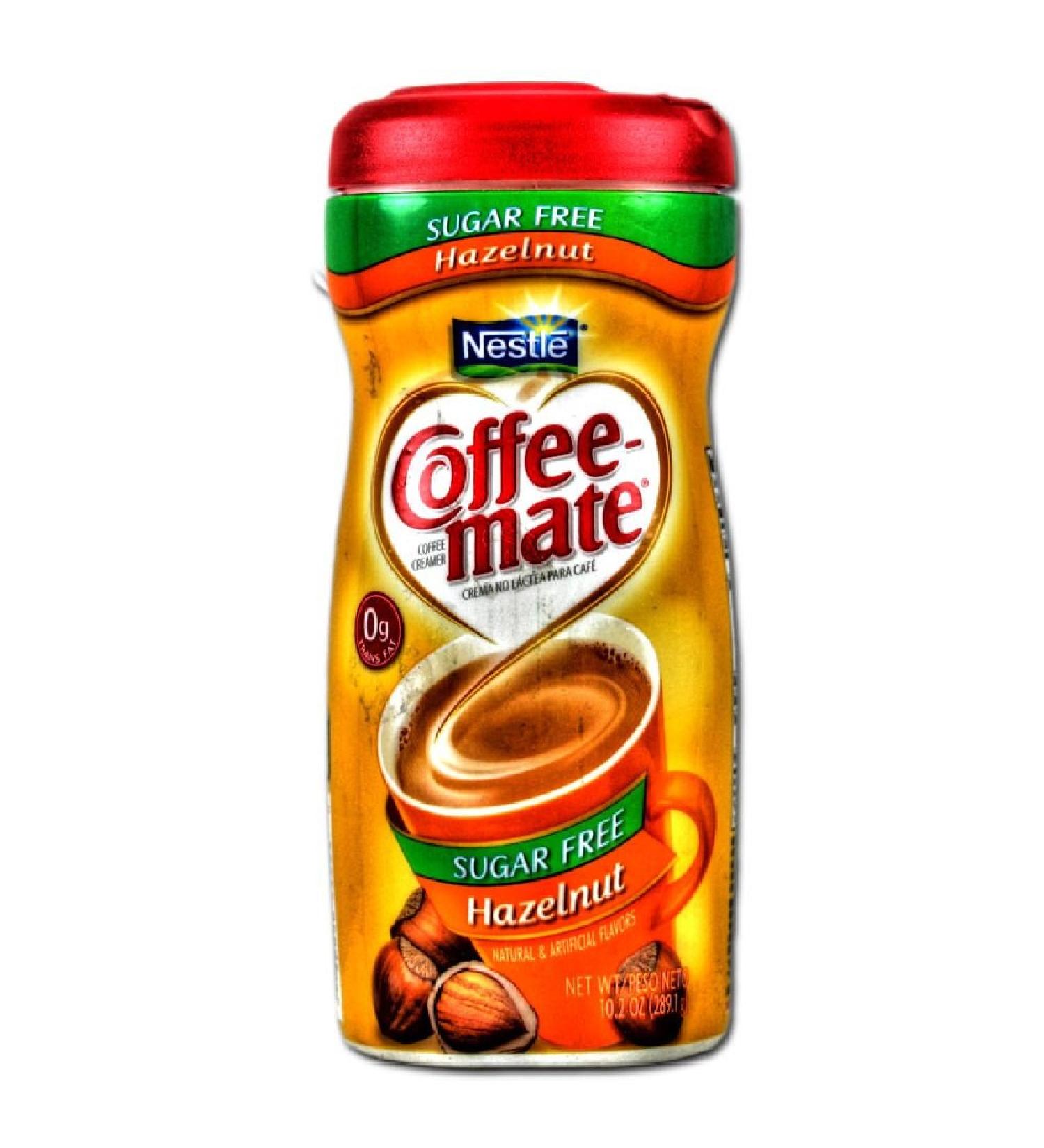 Nestle Coffee-Mate Hazelnut Sugar Free Bo te de 289 g