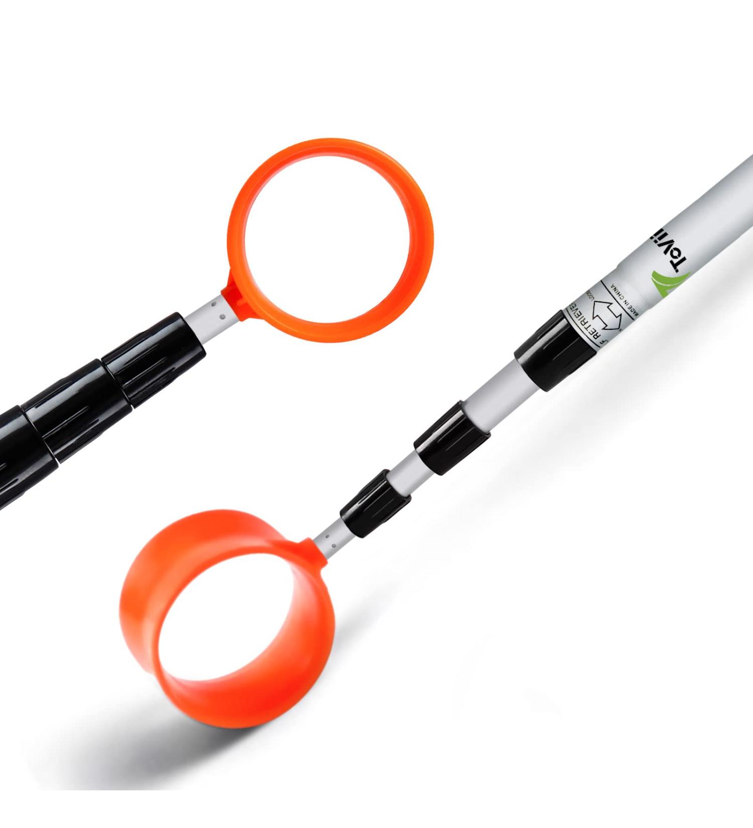 ToVii Golf Ball Retriever - Aluminum Alloy Telescopic 9ft-18ft | Water Golf Ball Picker with Ergonomic Handle - Buy Online on GoSupps.com
