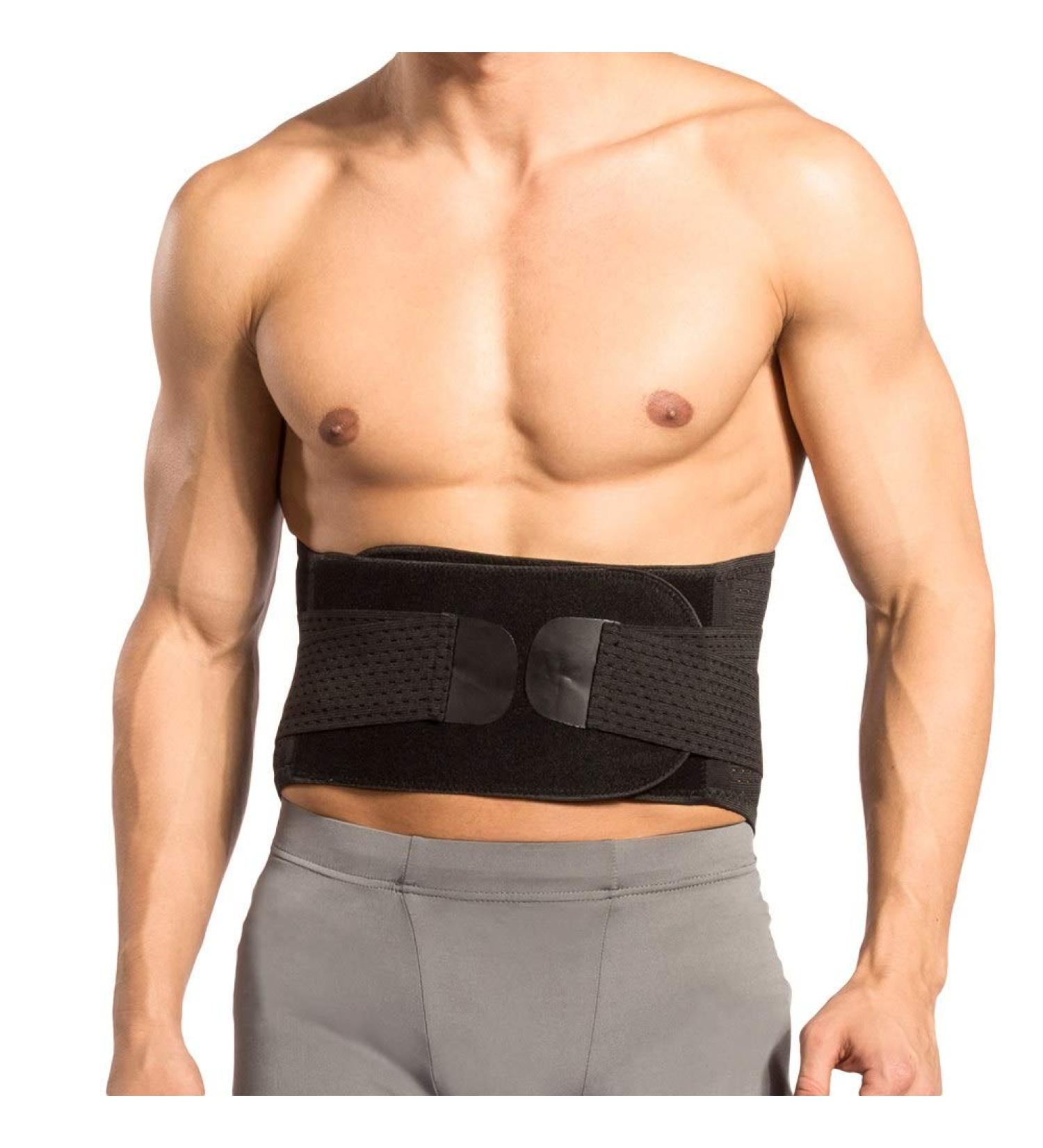 NSXAYIWE Back Support Belts | Breathable Lordosis Support for Men & Women | Ideal for Home & Work Lifting - Buy Online on GoSupps.com