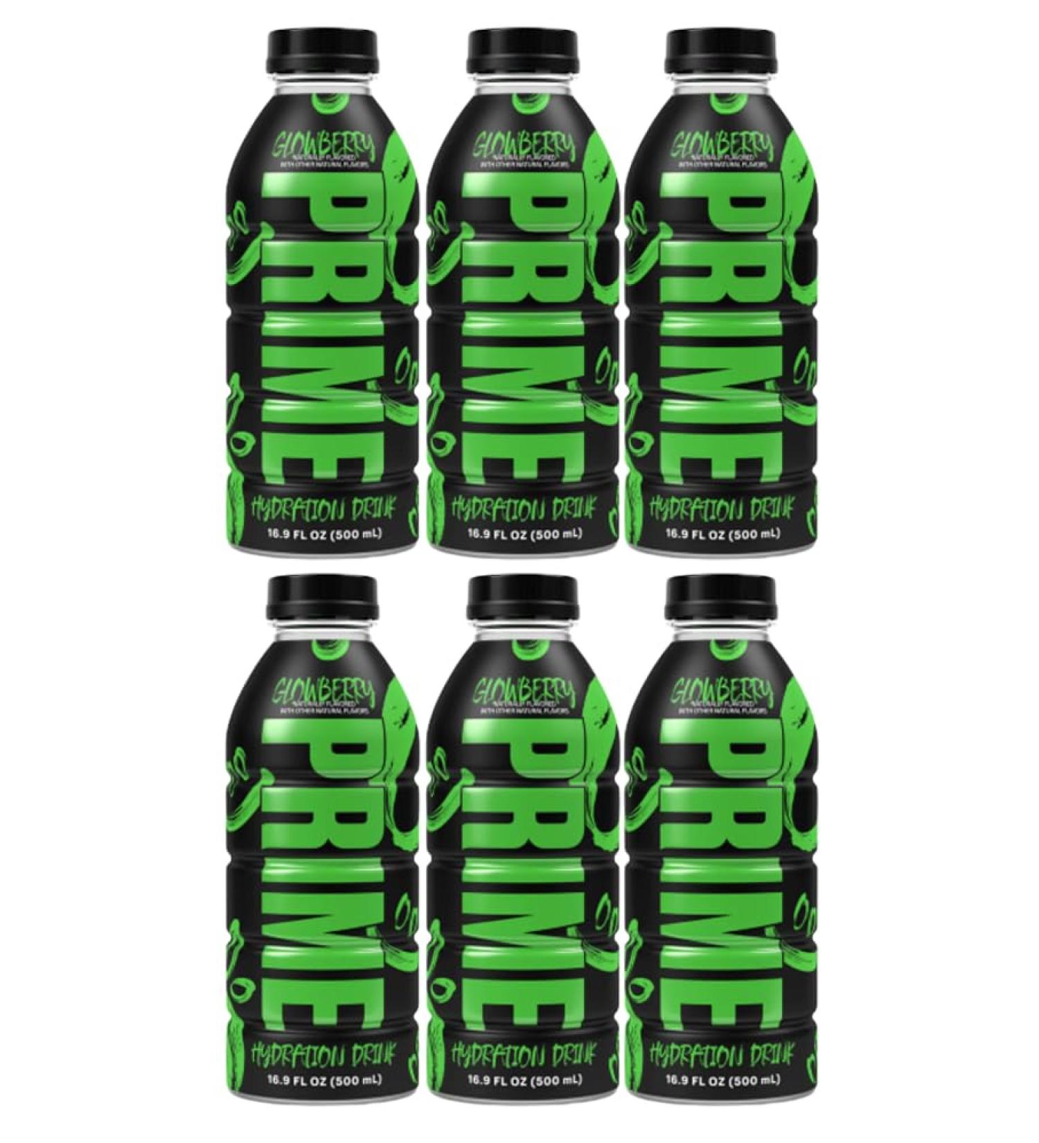 NEWEST Prime Hydration Glowberry (6 Drinks 16 Fl Oz Each) - Buy Online on GoSupps.com