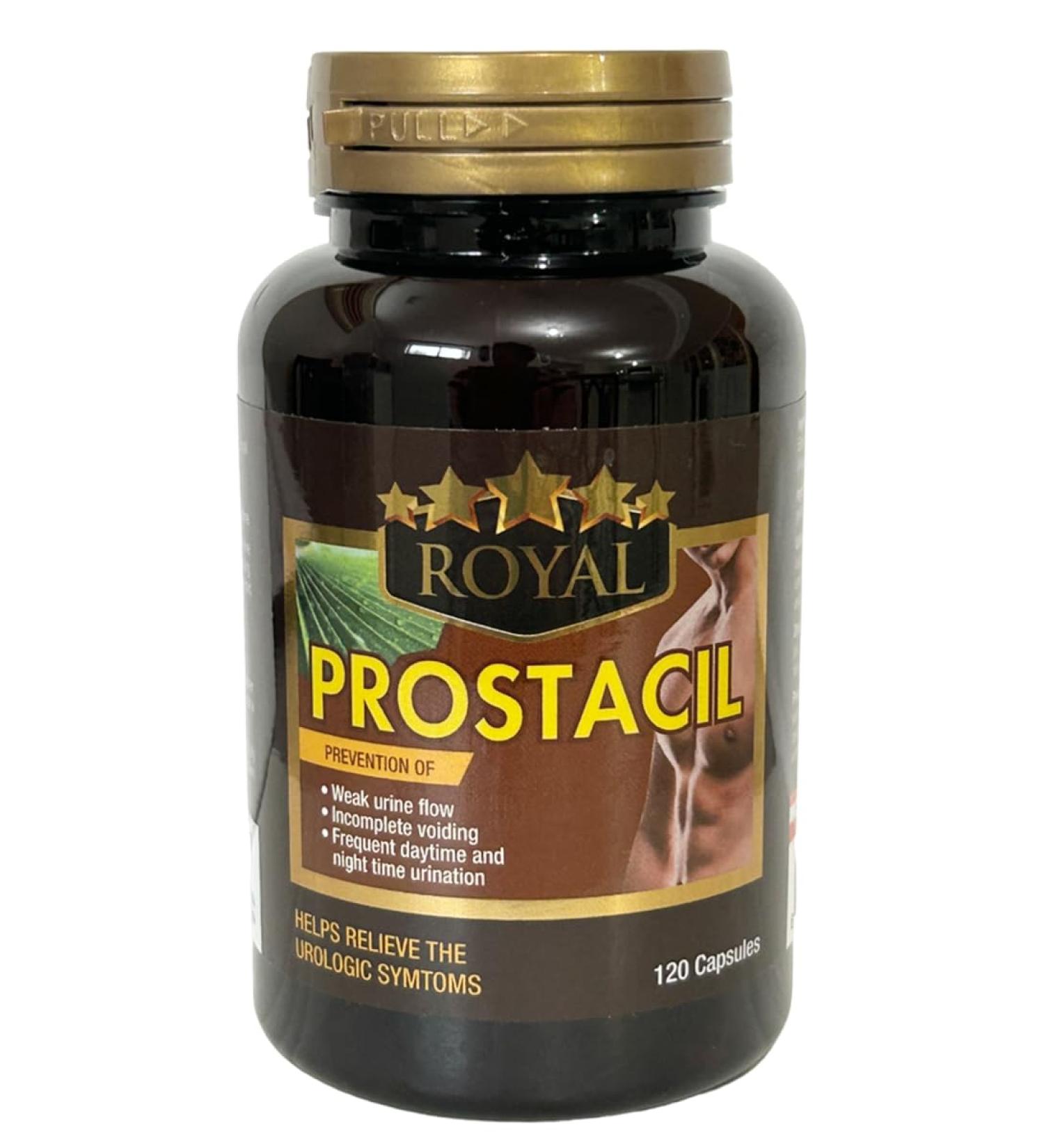 Royal Prostacil (Saw Palmetto Seeds Extract) 120Capsules - Buy Online on GoSupps.com