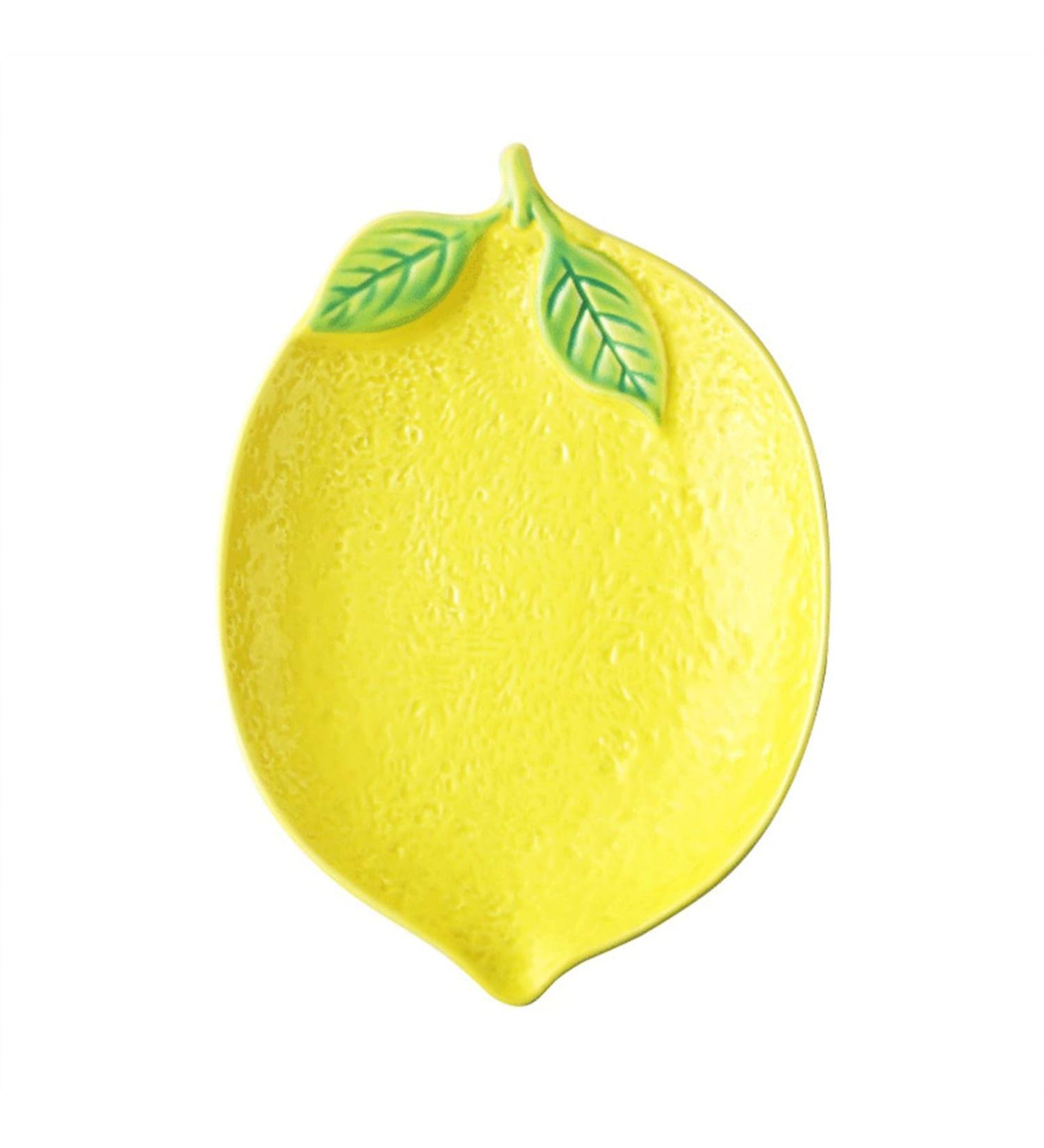 Dinnerware Dishes Plates Lemon Shaped Ceramic Dinner Plate Lovely Fruit Plate Household Tableware Personalized Breakfast Dinner Plate Kitchenware Large Dinner Restaurant Family Party Plates - Buy Online on GoSupps.com