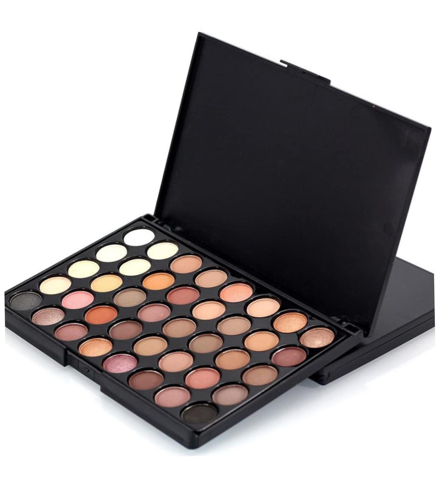 DOITOOL 2pcs 40 Eye Shadow Eyeshadow Pallet Eyeshadow Matt Eyeshadow Powder Palette Multicolor 1 count (Pack of 1) As Shownx2pcs - Buy Online on GoSupps.com