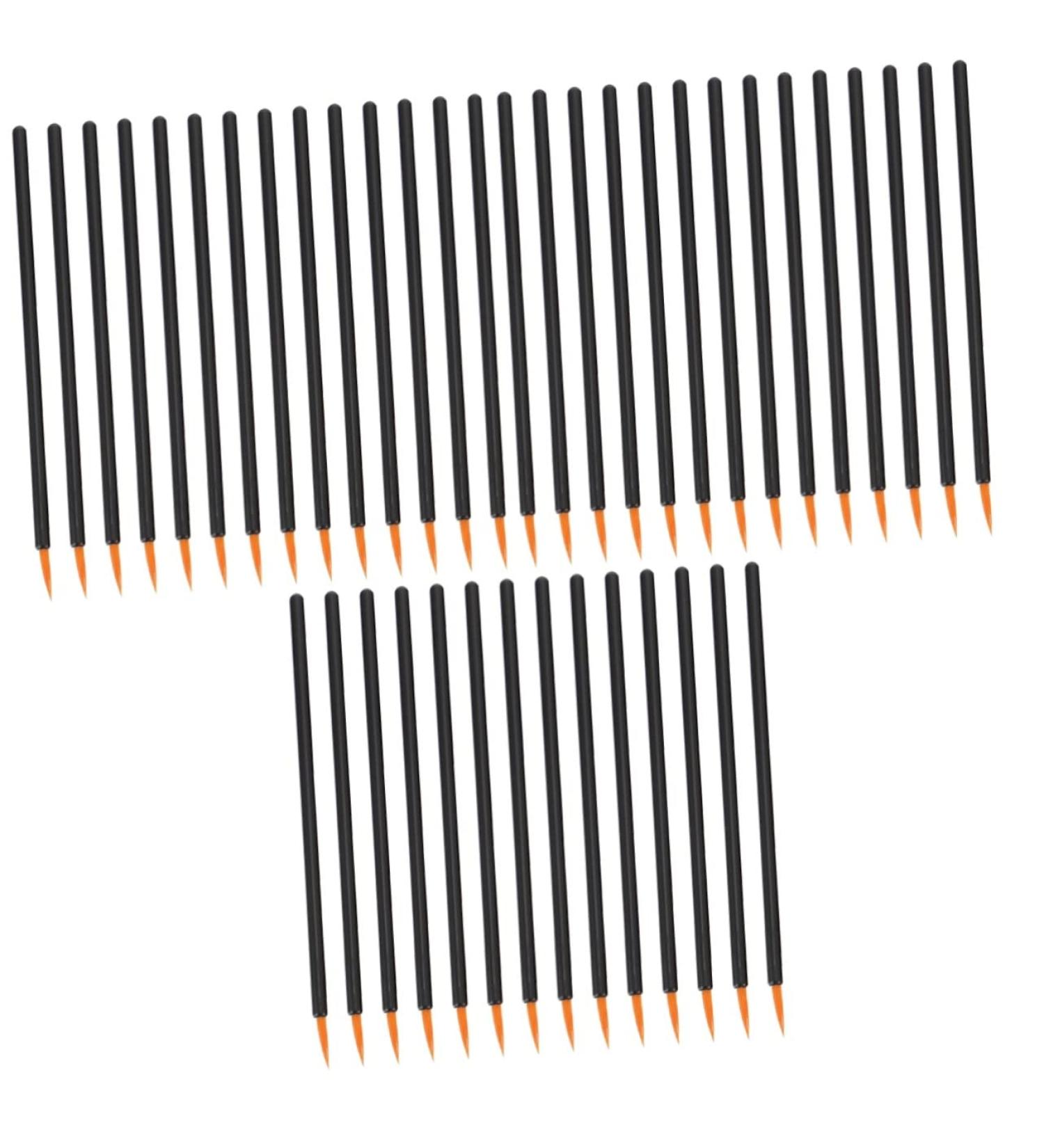 FOMIYES 300 Pcs Disposable Eyeliner Brush Makeup Girls Cosmetic Brush Woman Hard Head Face Brush 9x6.5cmx3pcs Blackx3pcs - Buy Online on GoSupps.com