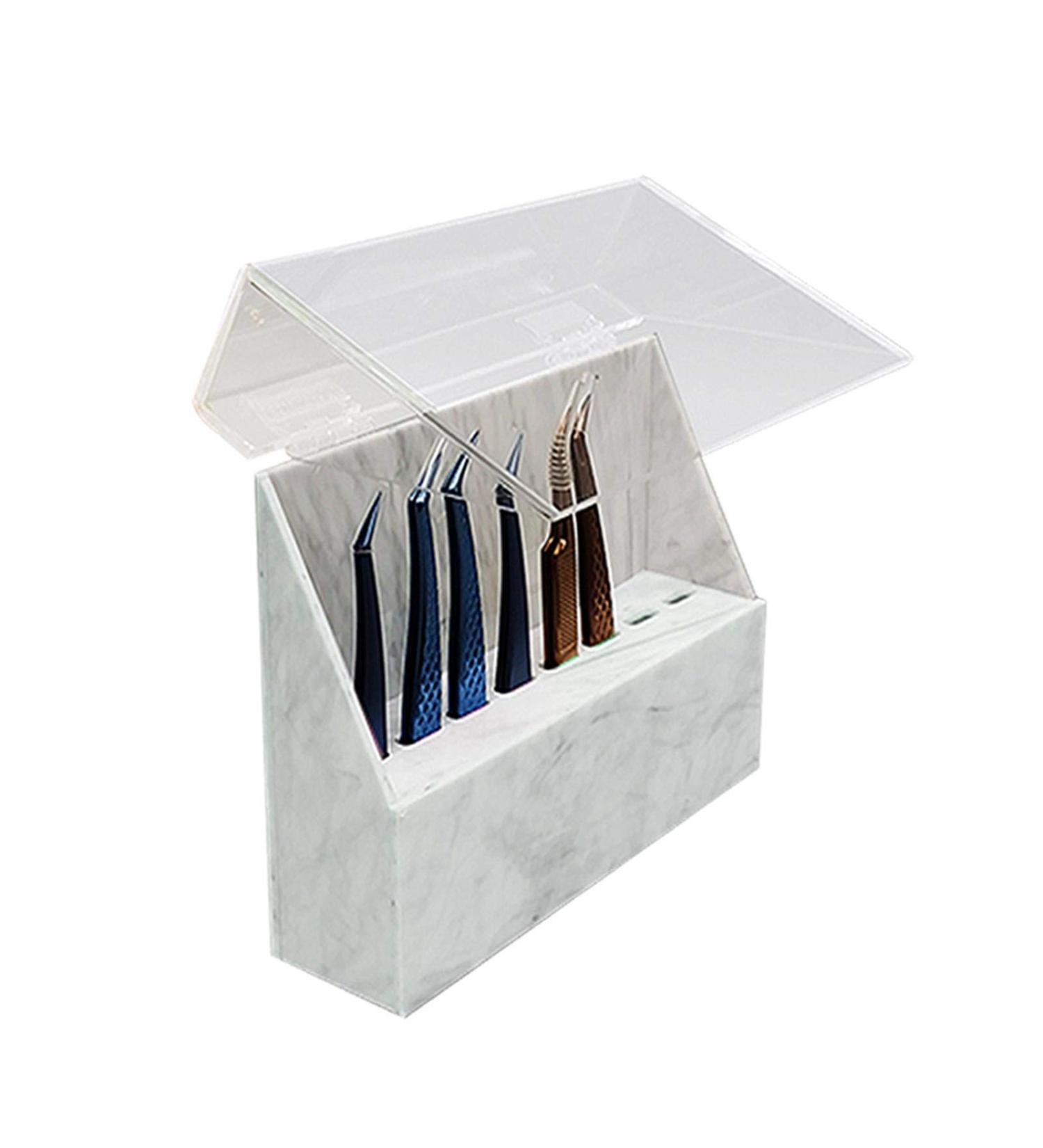 Yoouo Tweezer Organizer for Eyelash Extensions | 8-Hole Dual Petting Gun Tweezers Stand & Accessories - Buy Online on GoSupps.com