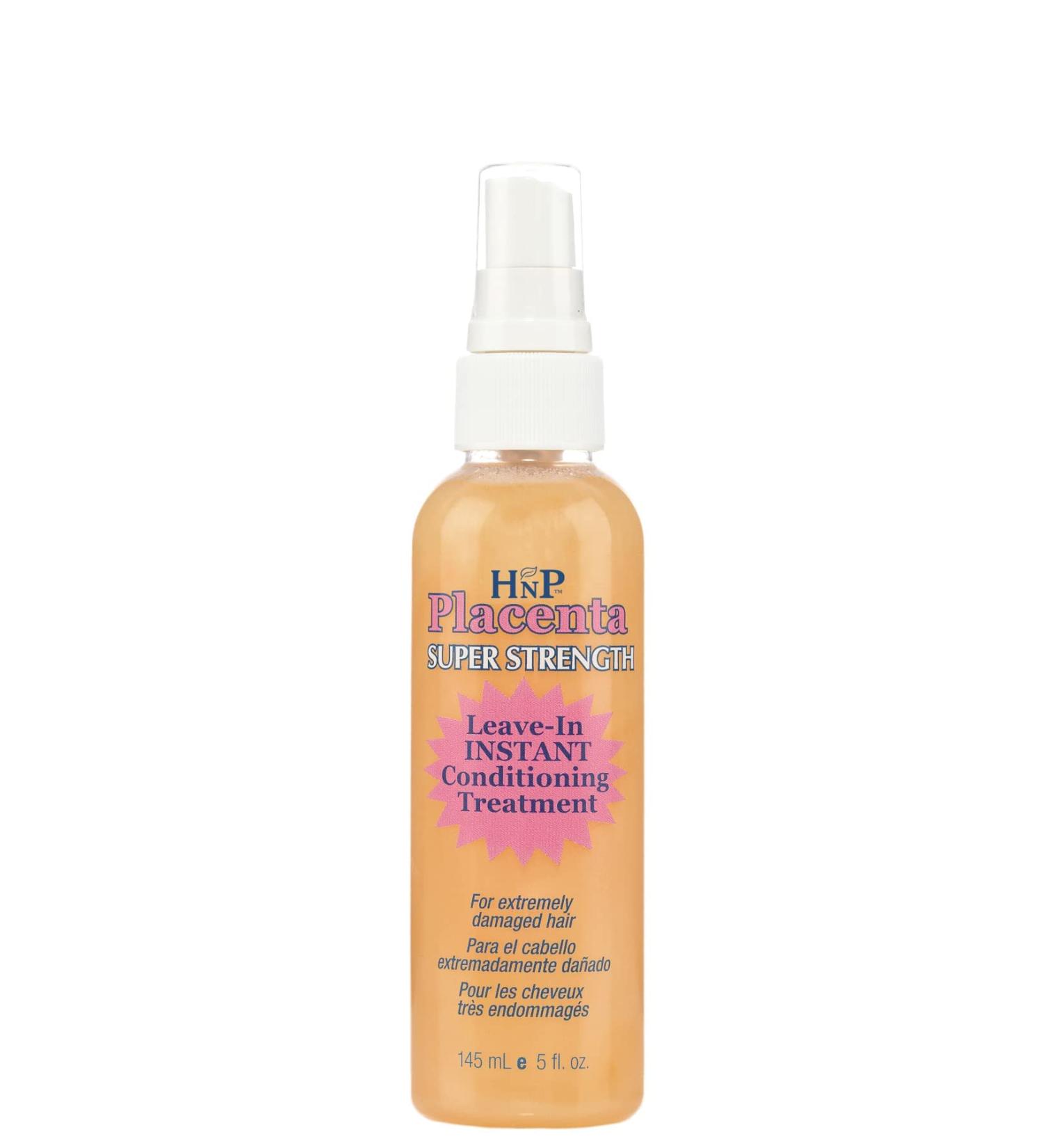 HASK Placenta Super Strength Leave-In Conditioner | 5 oz | Intense Moisture & Repair for All Hair Types - International Shipping Available - Buy Online on GoSupps.com