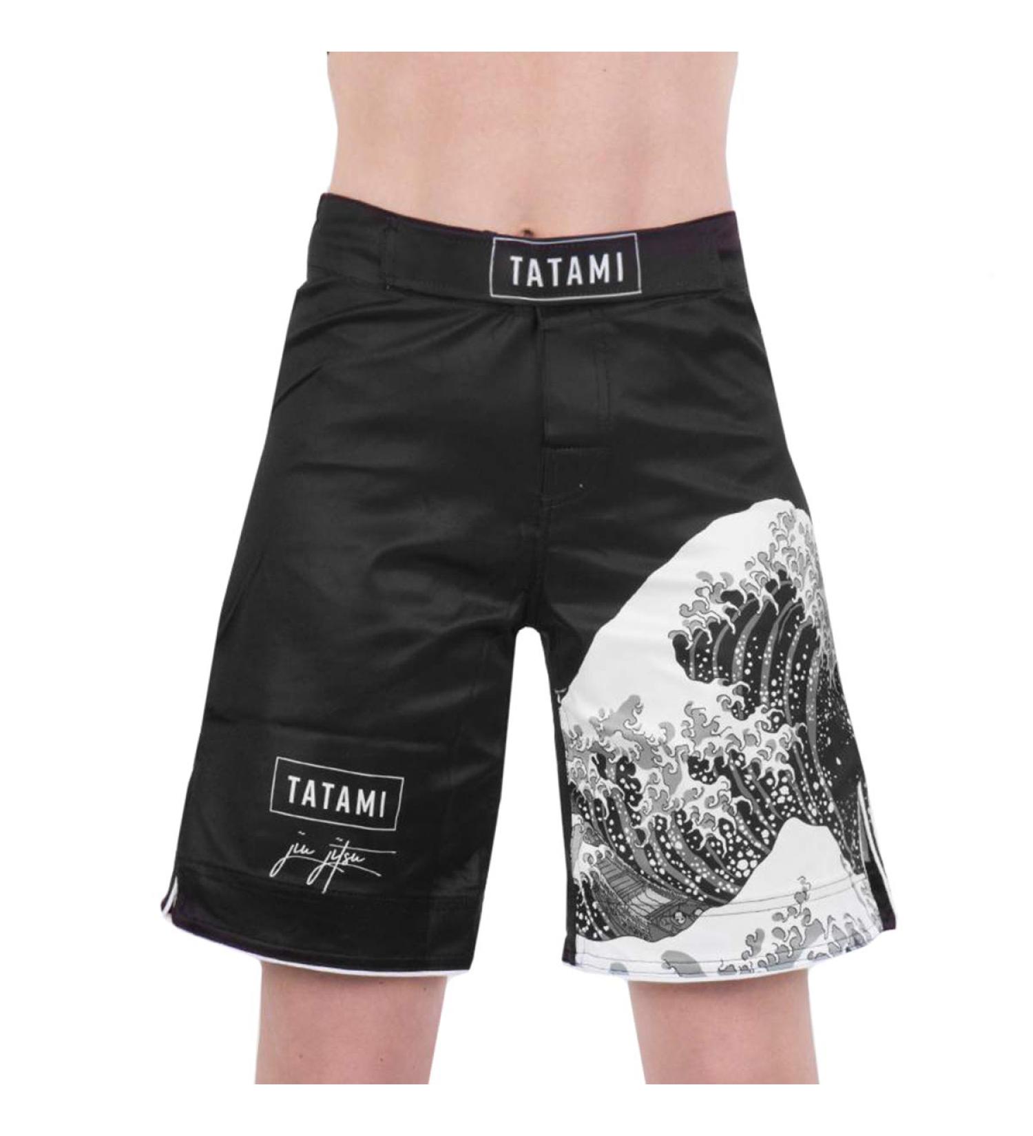 Tatami Women's Kanagawa Fight Shorts - Black Large - Buy Online on GoSupps.com