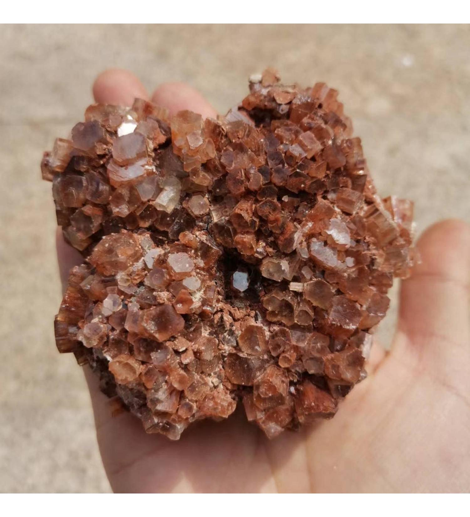 Natural Crystal Rough Big Size Natural Aragonite Crystal Cluster Irregular Rough Specimen - Buy Online on GoSupps.com