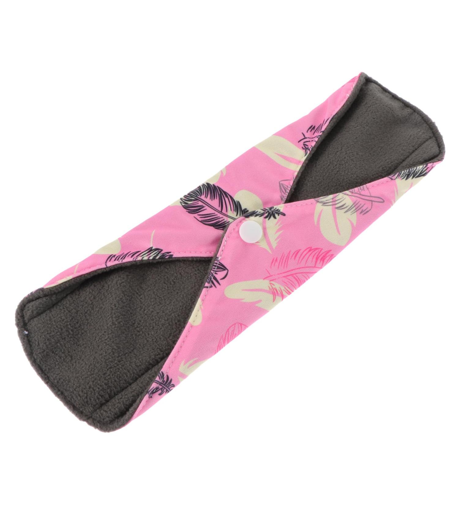 Reusable Charcoal Fibre Menstrual Pad | Washable Period Pads for Women | Eco-Friendly Cloth Menstrual Napkin - Buy Online on GoSupps.com