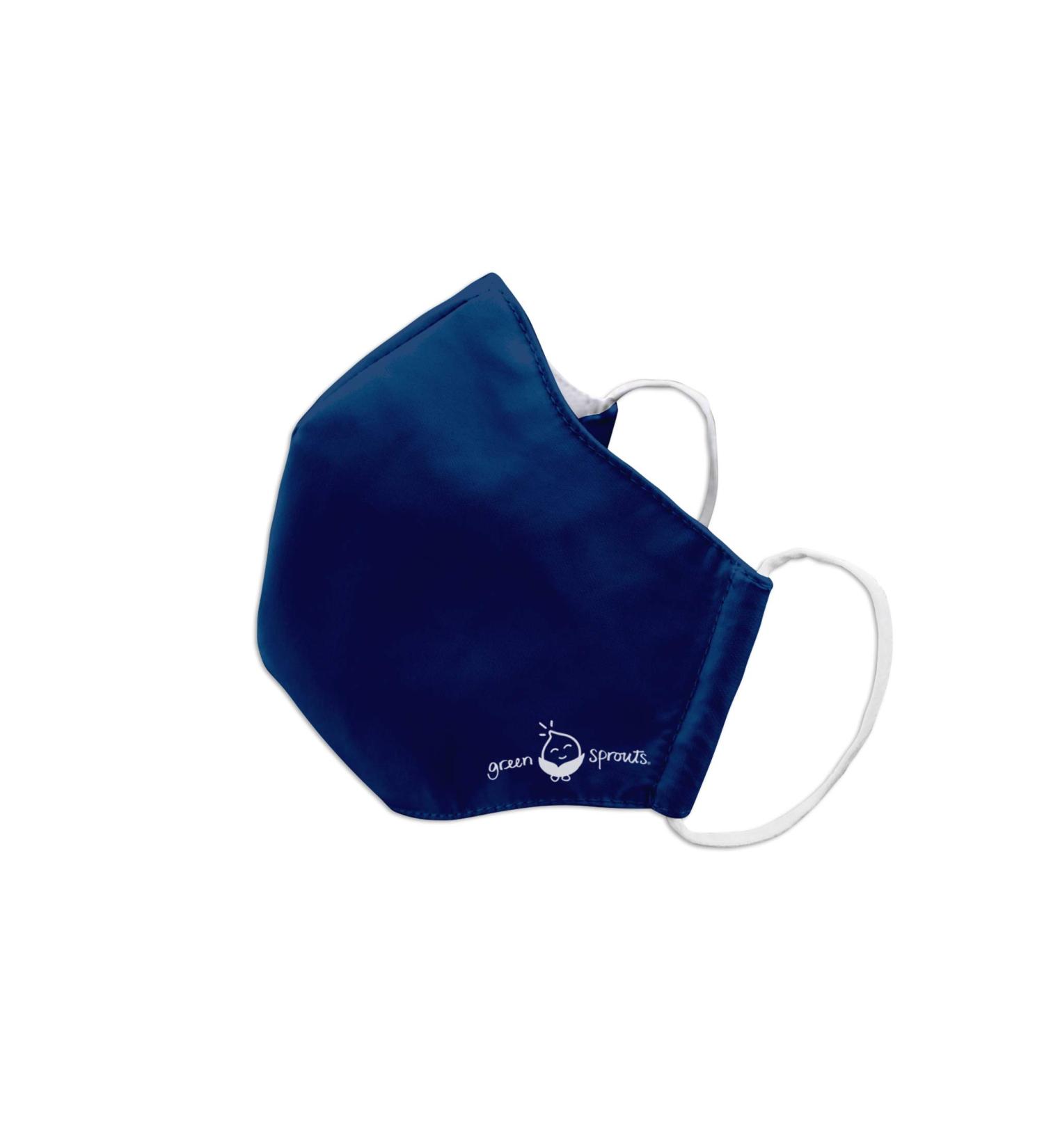 Buy Reusable Navy Face Mask for Adults - Large Size | Eco-Friendly & Comfortable - International Shipping Available - Buy Online on GoSupps.com