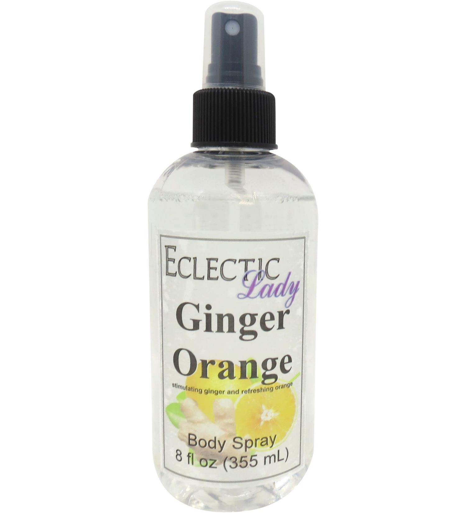 Ginger Orange Body Spray 8 ounces Body Mist for Women with Clean Light & Gentle Fragrance Long Lasting Perfume with Comforting Scent for Men & Women Cologne with Soft Subtle Aroma For Daily Use 8 Fluid Ounces - Buy Online on GoSupps.com