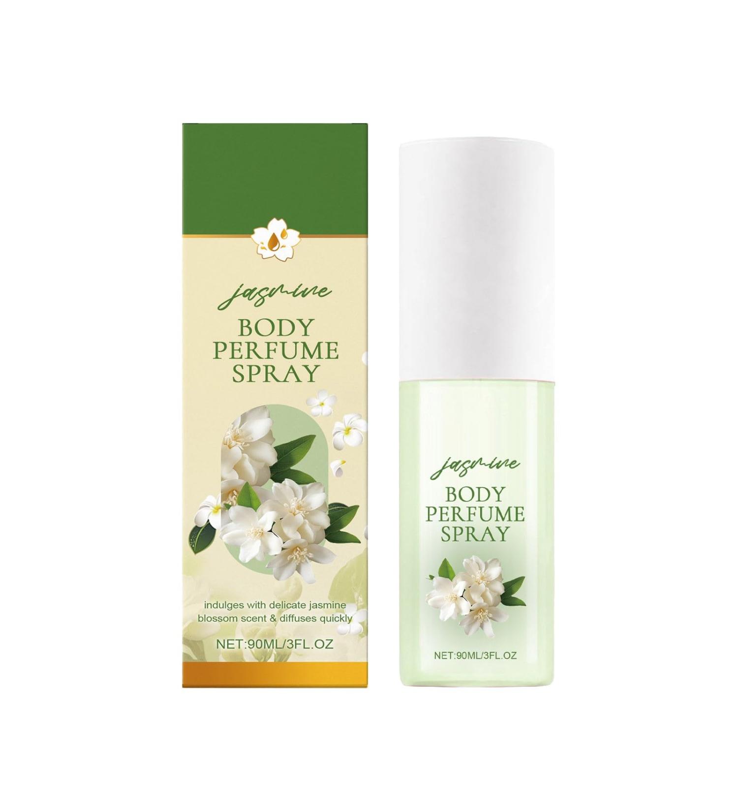 Women's Fragrance Jasmine Body Fragrance Spray Delicate Hypoallergenic Eau De Parfum Flower Beauty Products Suitable for Special Occasions Perfume Gift for Women 90ml One Size Green - Buy Online on GoSupps.com