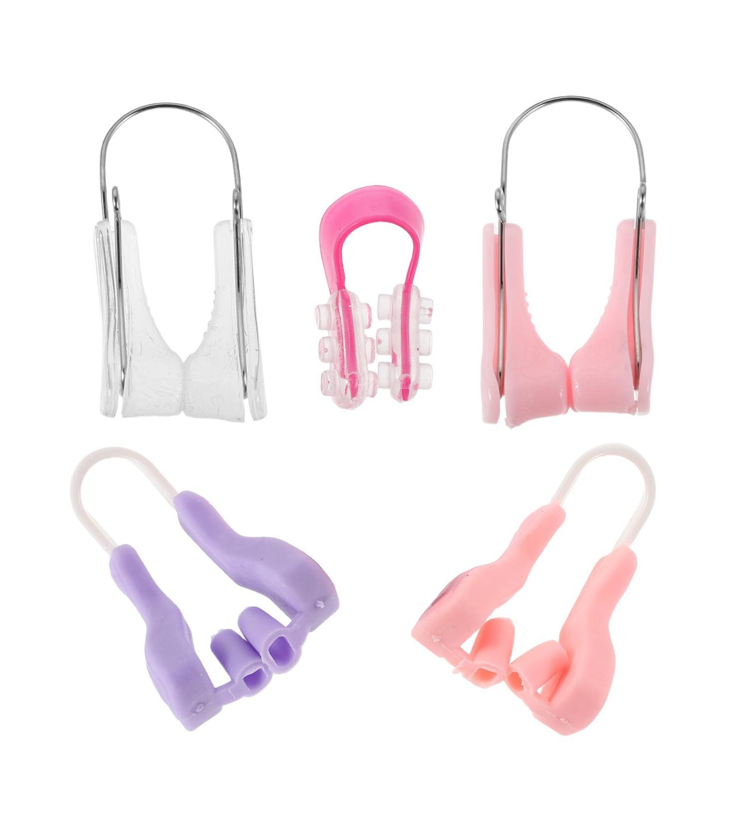 VICASKY 5 pi ces Pince Nez Invisible Silicone Correcteur Nez Respiratoire pour Femme et Homme Discret pour Remodelage et Affinement Du Contour Usage Jour et Nuit - Buy Online on GoSupps.com