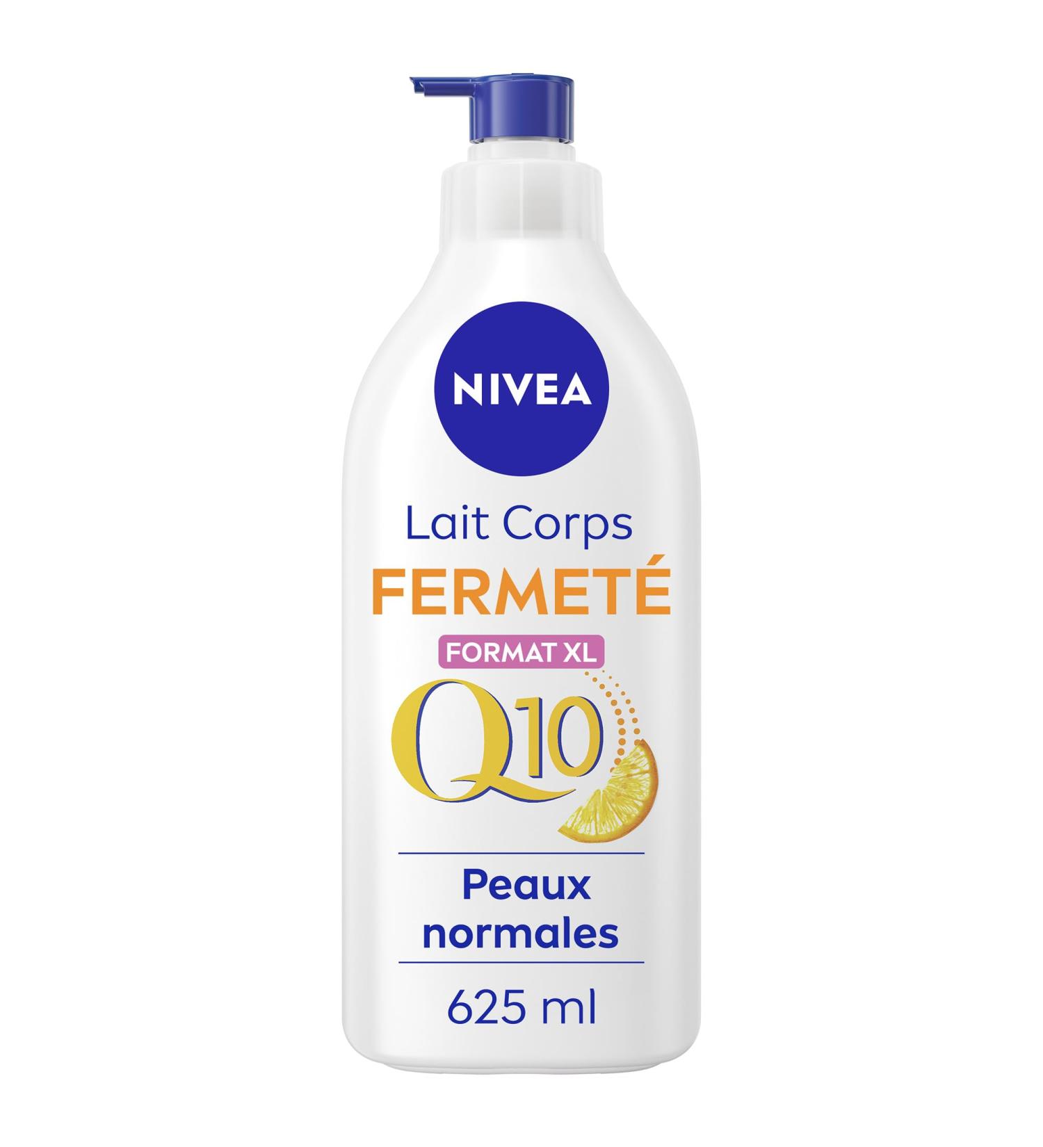 NIVEA Q10 Firming Body Lotion 48H (1x 620ml) Hydrating Body Lotion Enriched with Co-Enzyme Q10 & Vitamin C - Firming Moisturizing Body Cream for Normal Skin - Buy Online on GoSupps.com